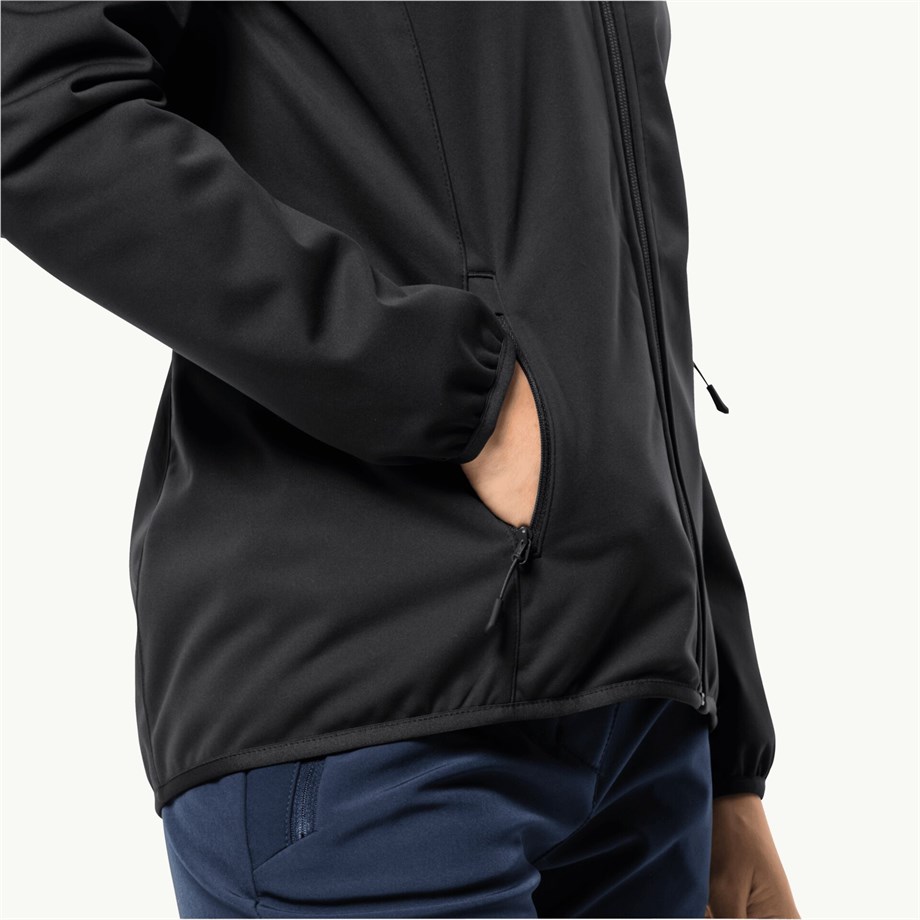 Jack Wolfskin Windhain Hoody W Kadın Mont