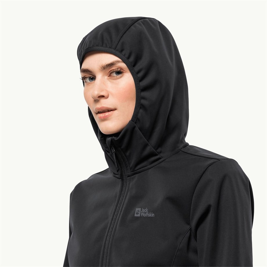 Jack Wolfskin Windhain Hoody W Kadın Mont