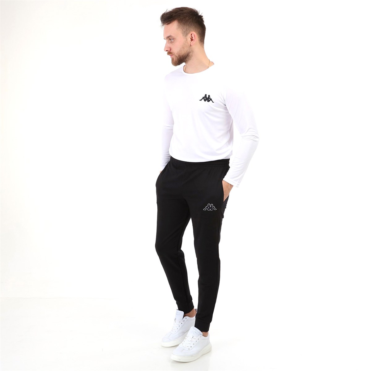 Kappa Erkek Sweat Pantolon Ribanalı Zang