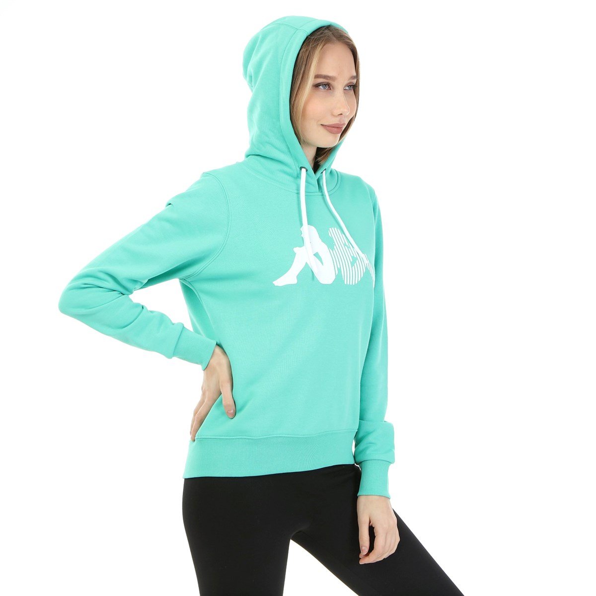 Kappa Kadın Kapüşonlu Sw-Shirt Zouk