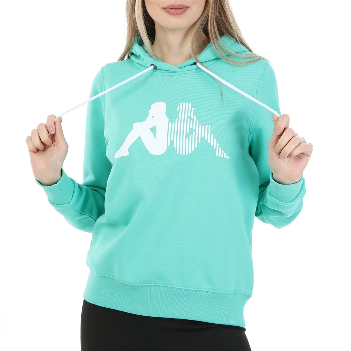 Kappa Kadın Kapüşonlu Sw-Shirt Zouk