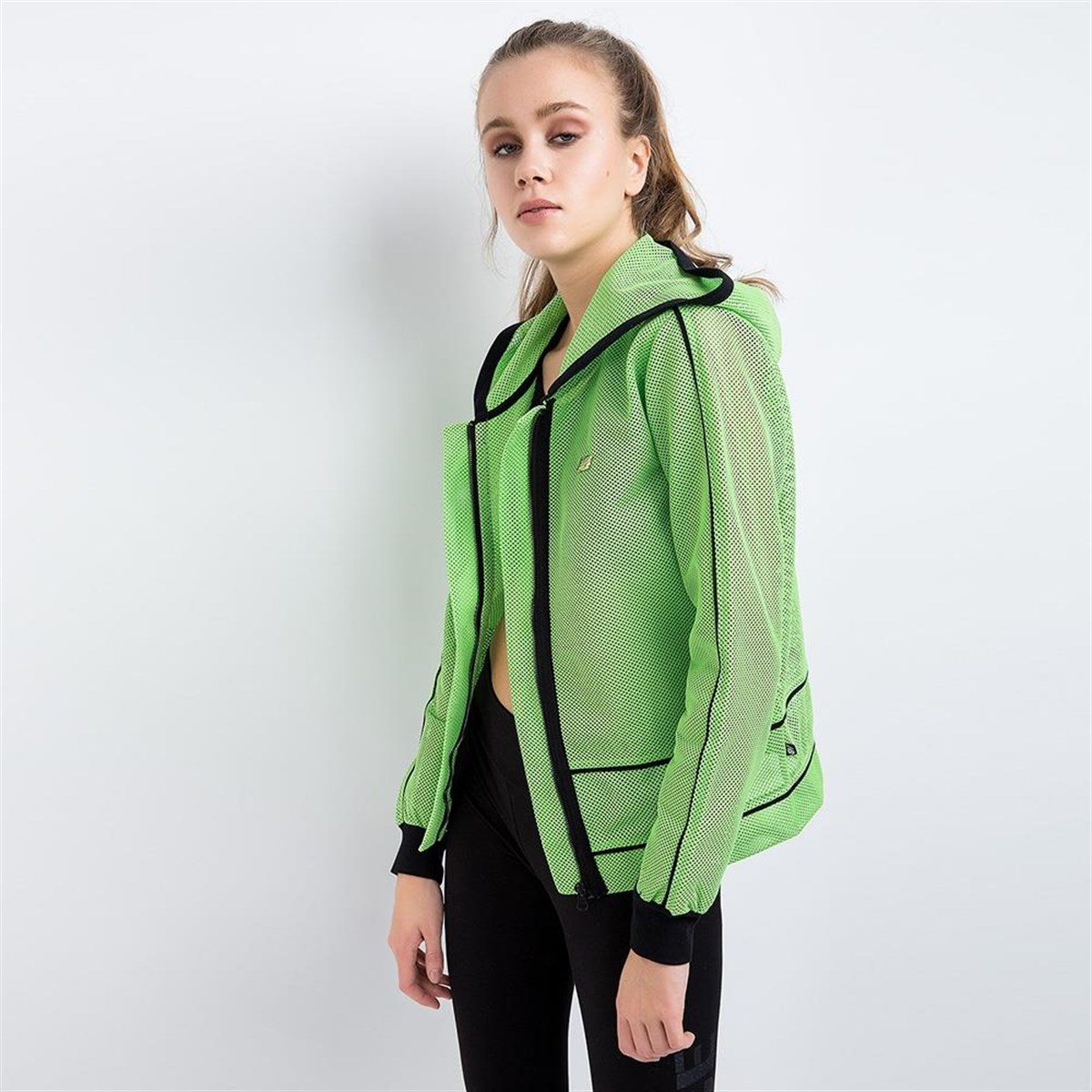 New Balance Mesh Jacket Chemıcal Kadın Ceket