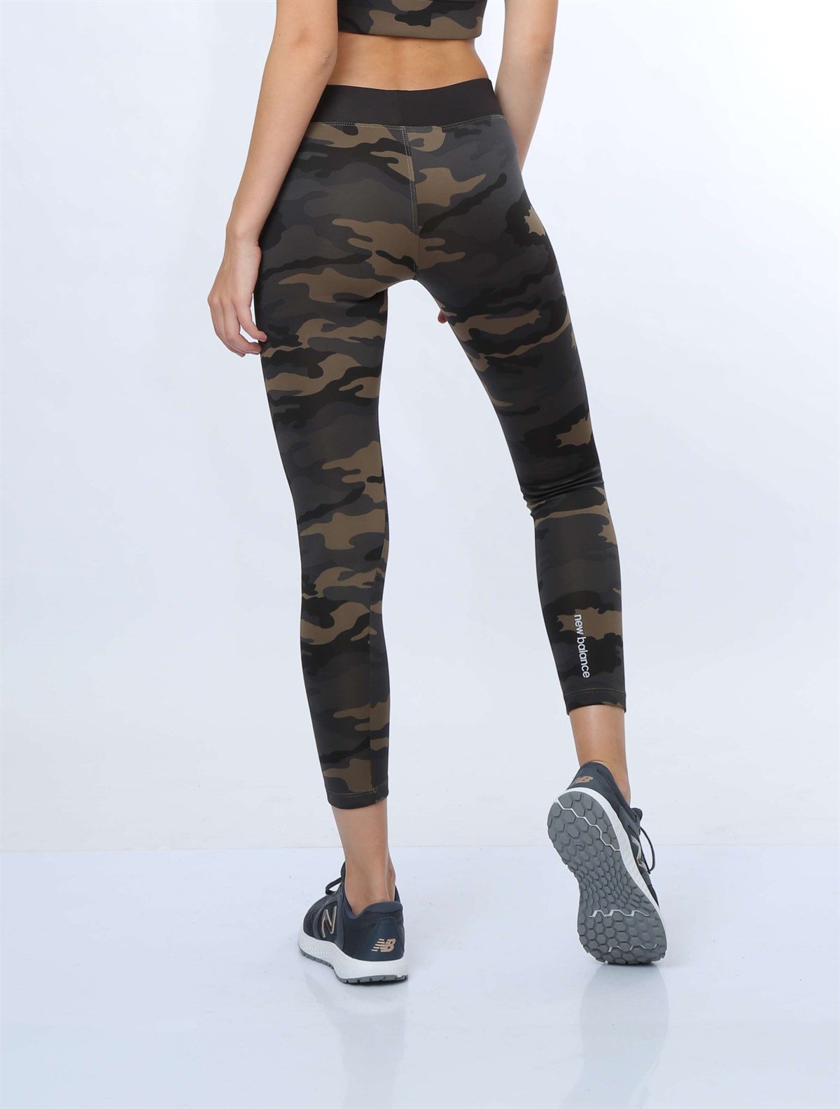 New Balance Nb Camo Womens Leggıngs Kadın Tayt