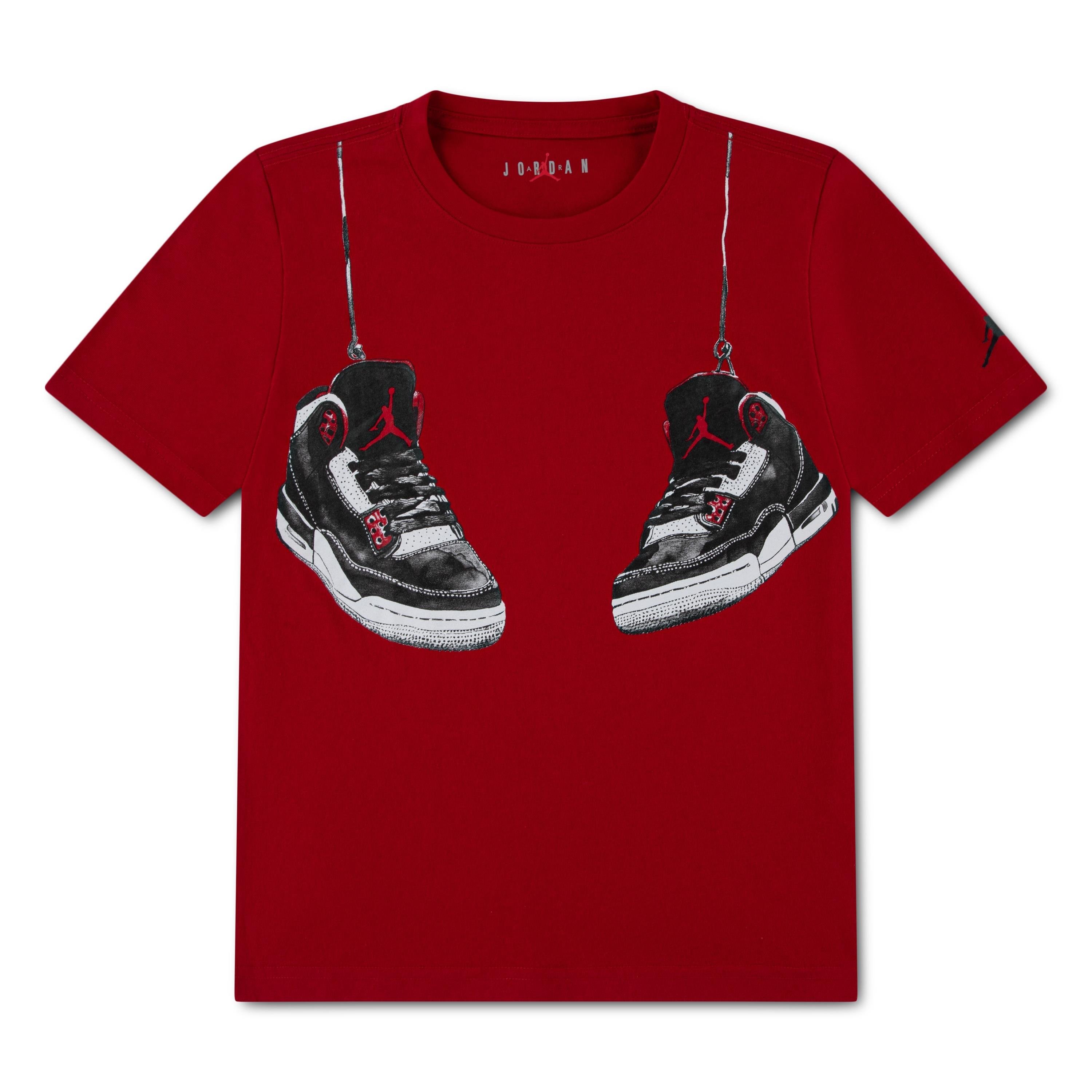 Nike Jdb Aj3  Shoe Strıngs Çocuk Tişört 95F483