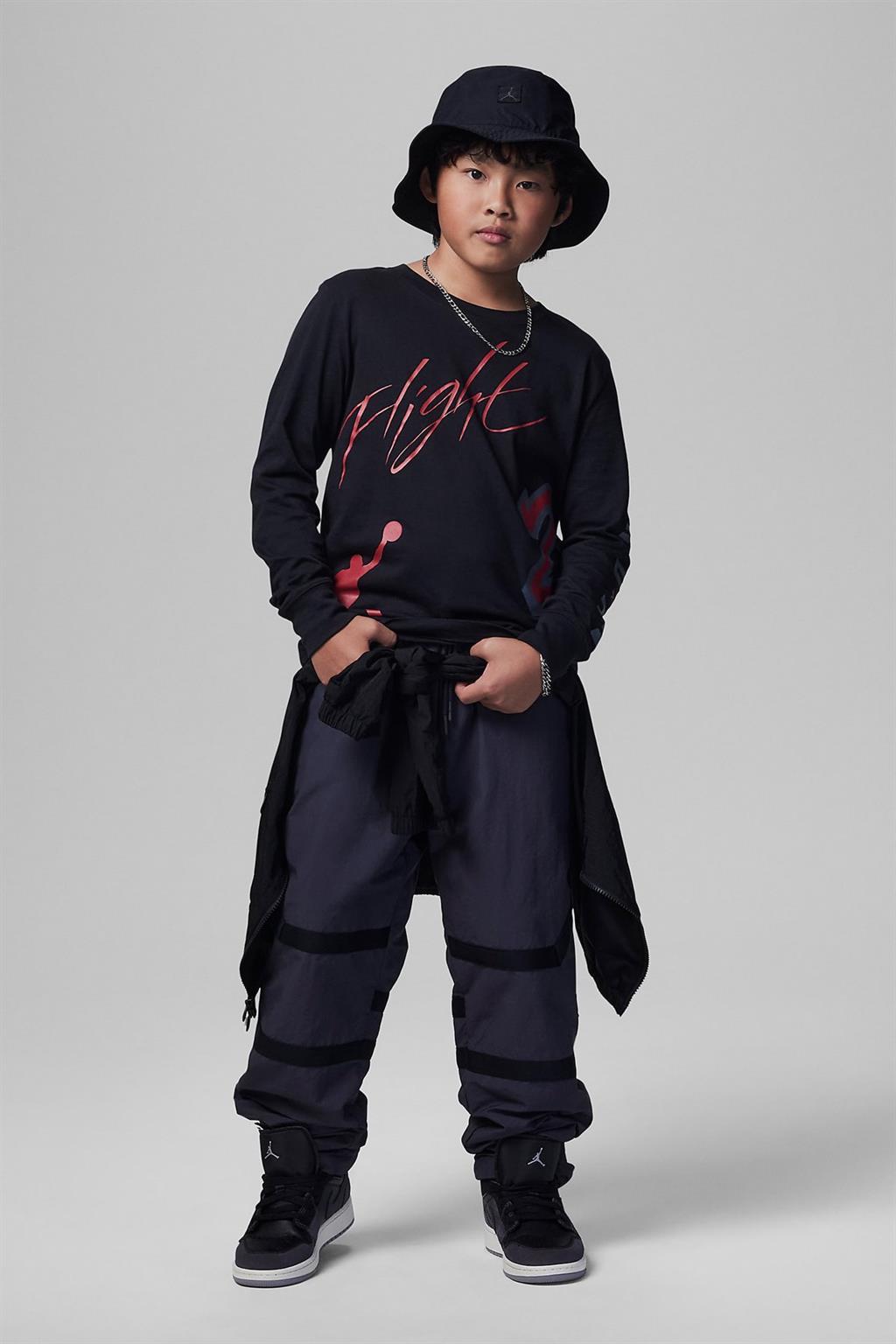 Nike Jdb All Over Retro L/S Tee Çocuk Sweat 95C614