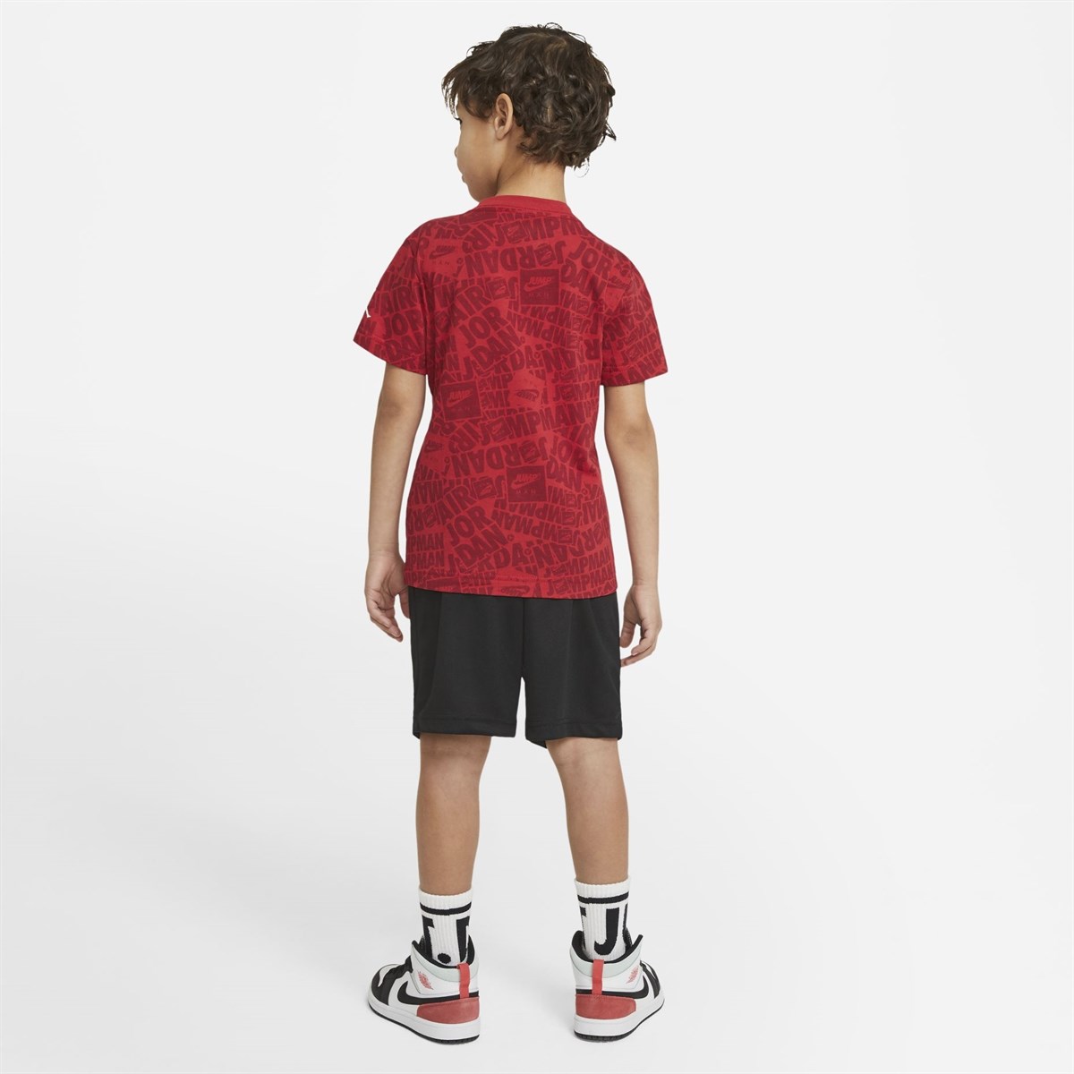 Nike Jdb Aop Tee & Short Set Çocuk Şort Takımı