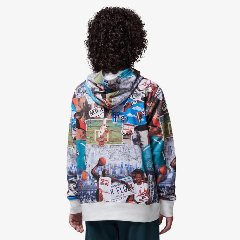 Nike Jdb Mj Brklyn Aop Ft Po Çocuk Sweat