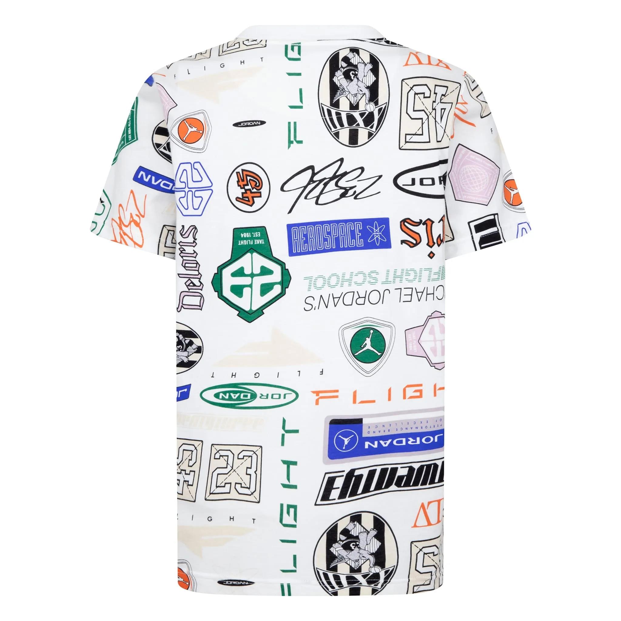 Nike Jdb Mj Ess Aop Ss Tee Çocuk Tişört 95D621