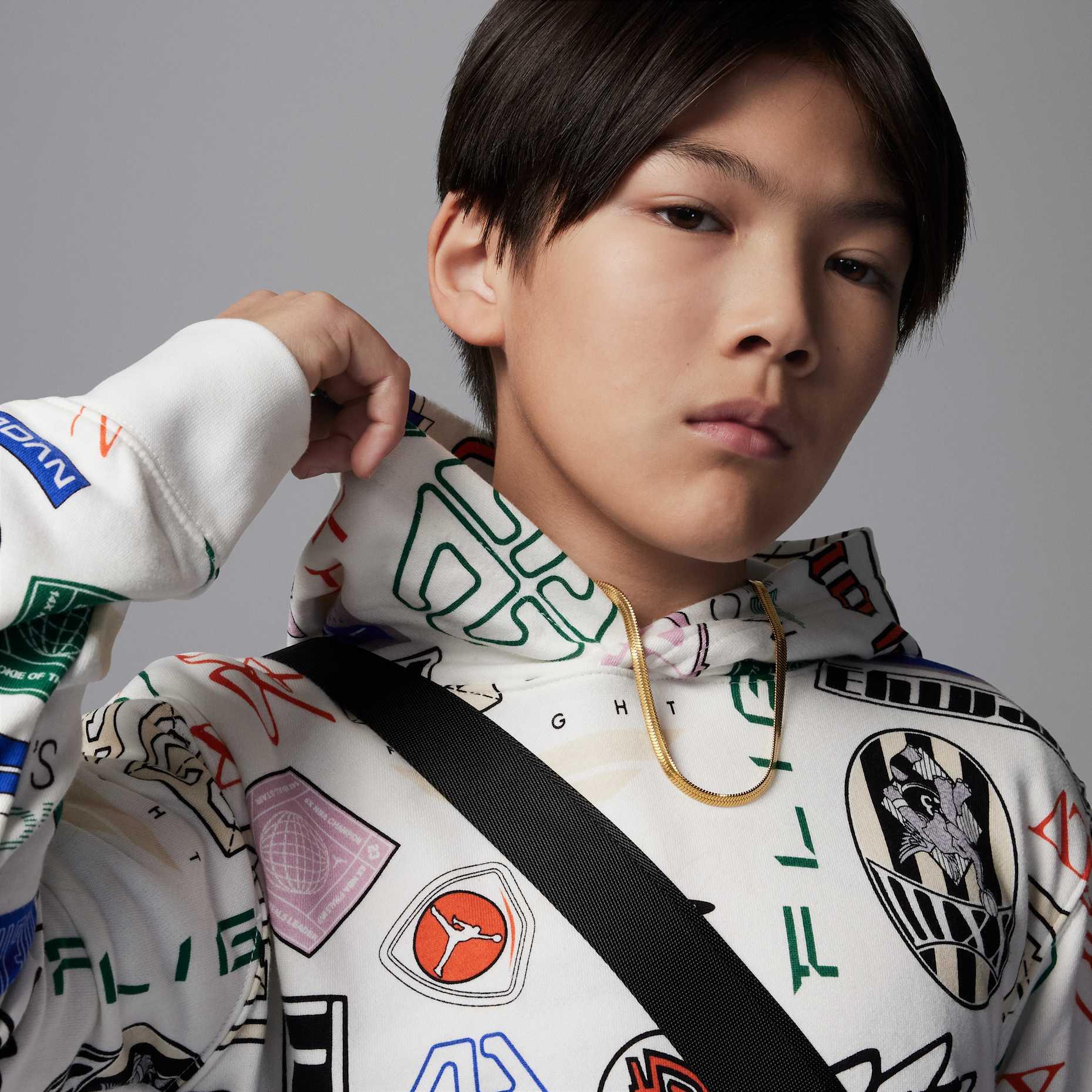 Nike Jdb Mj Essentıals Aop Po Çocuk Sweat 95D741