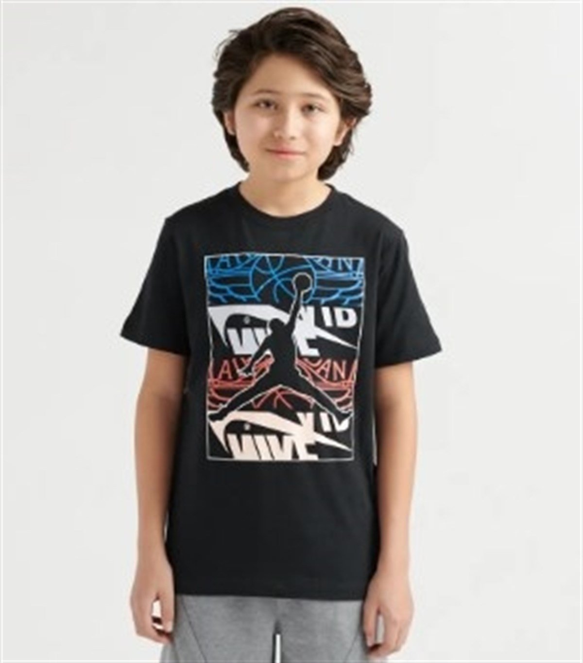 Nike Jdb Stacked Up Tee Çocuk Tişört