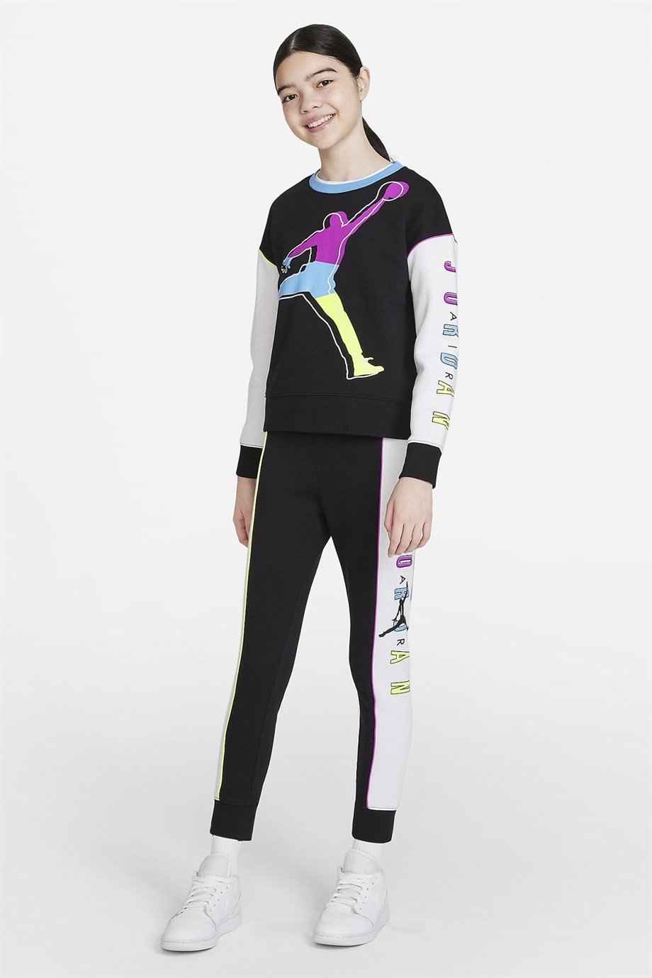 Nike Jdg Color Outside The Lines Cr Çocuk Sweat