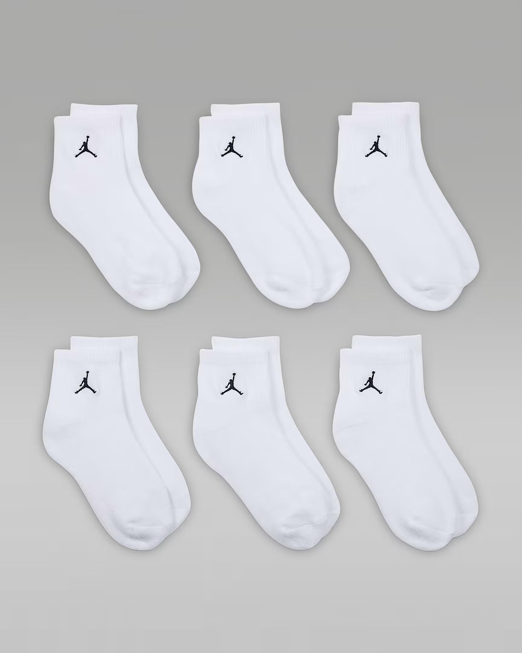 Nike Jhn Everyday Essentials 6Pk An Çocuk Çorap BJ0593