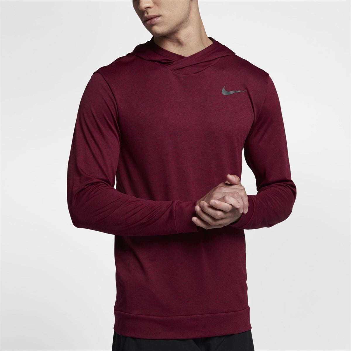 Nike M Nk Brt Top Ls Hoo Erkek Sweat