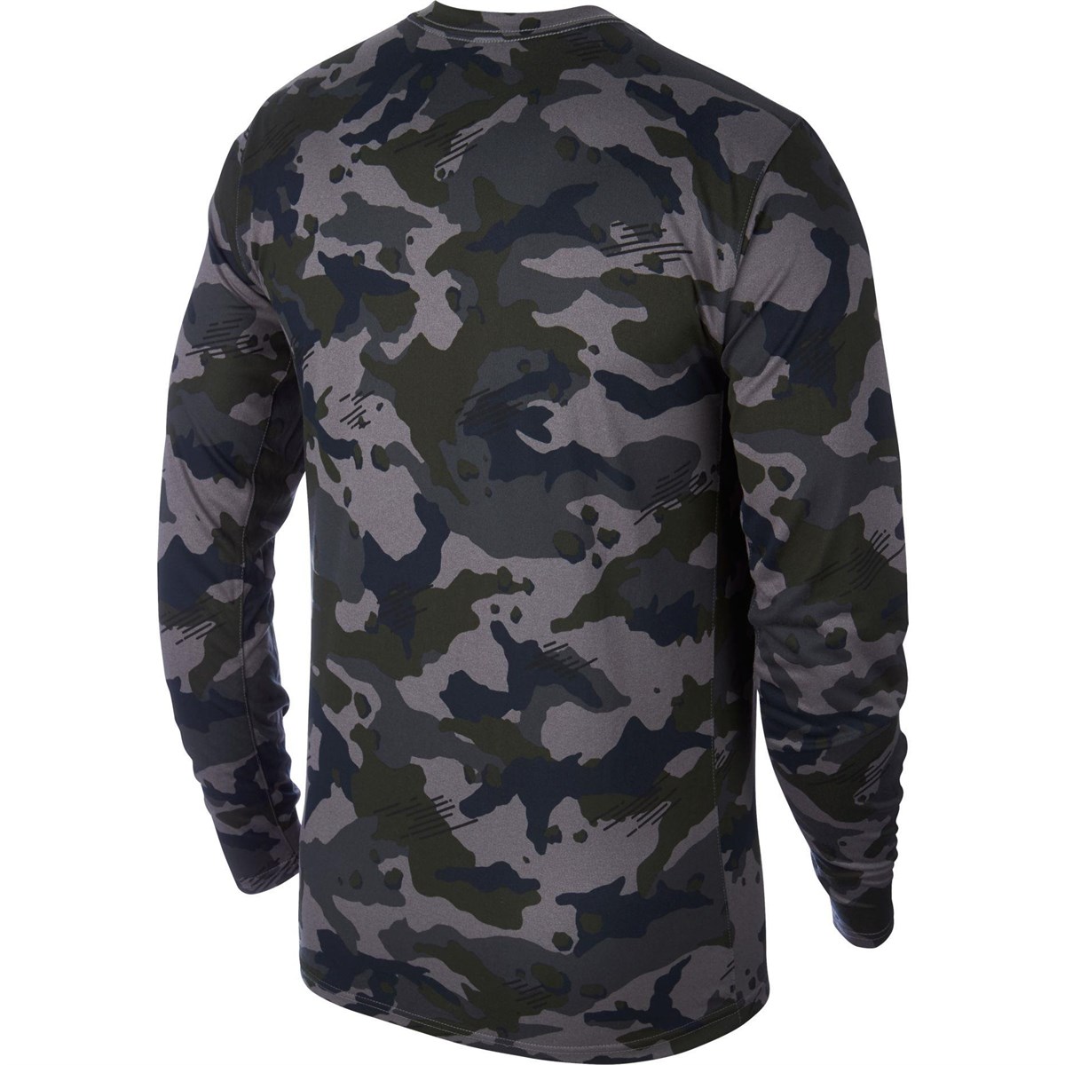 Nike M Nk Dry Leg Tee Ls Camo Erkek Sweat Tişört
