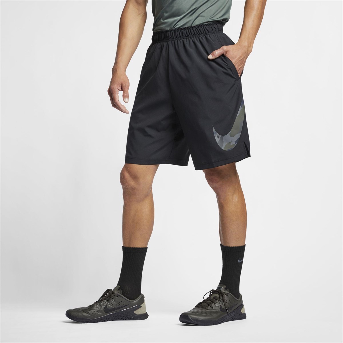 Nike M Nk Flx Short Wvn 2L Cmo Erkek Şort