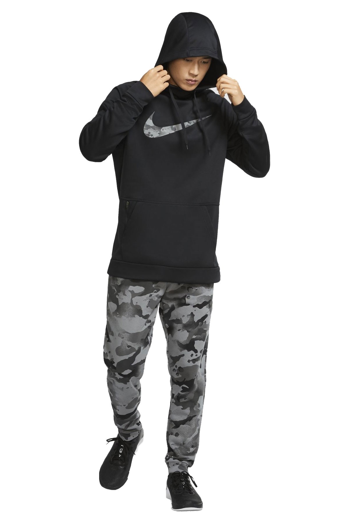 Nike M Nk Thrma Hd Po Fa Camo 2 Erkek Sweat