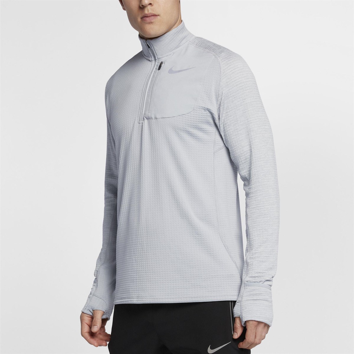 Nike M Nk Thrma Sphr Elmnt Top Hz Erkek Sweat