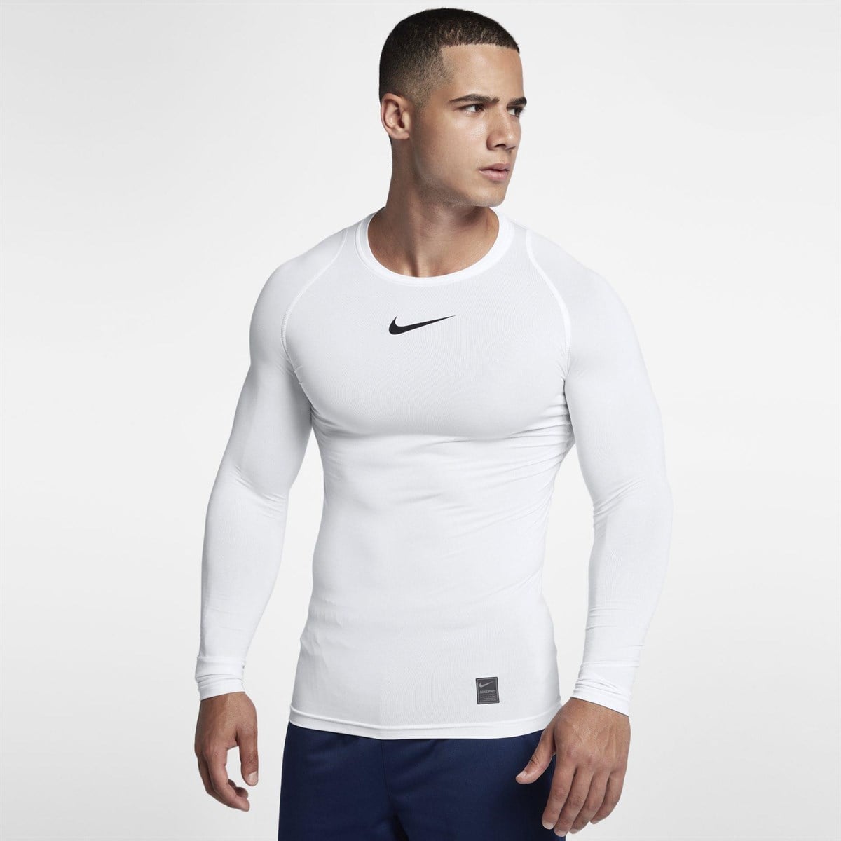 Nike M Np Top Ls Comp Erkek Tişört