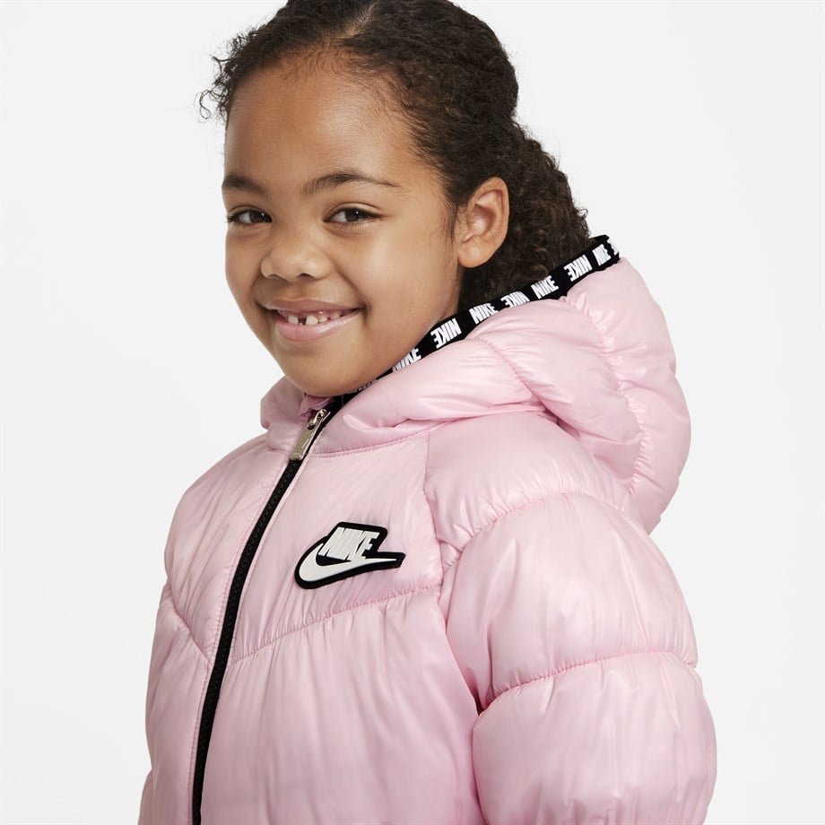 Nike Nkg Chevron Cinched Puffer Çocuk Mont