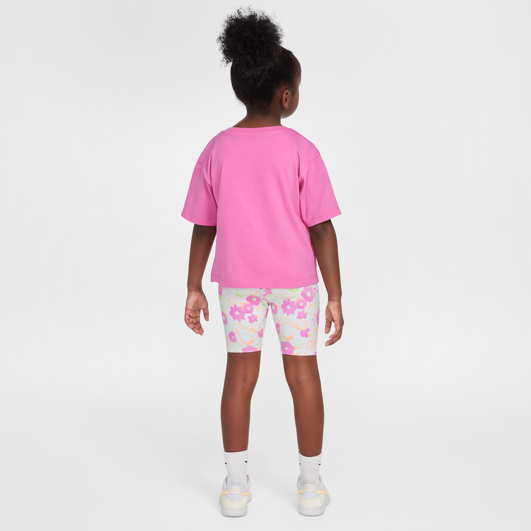 Nike Nkg Flow-Ral Aop Bıke Short Set Çocuk Tayt Takımı 36M848