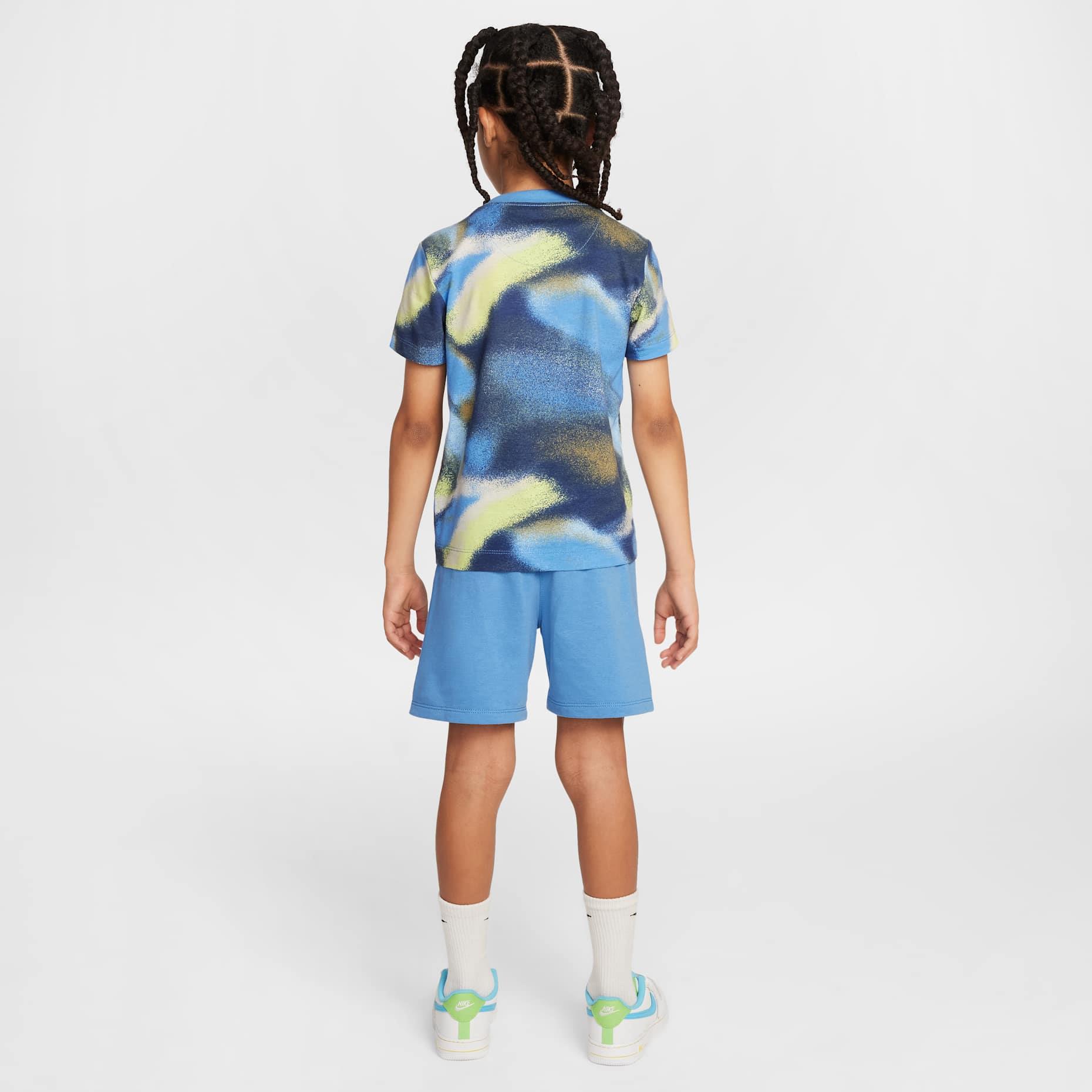 Nike Nkn Club Express Ss Tee Short Çocuk Şort Takımı 86M675