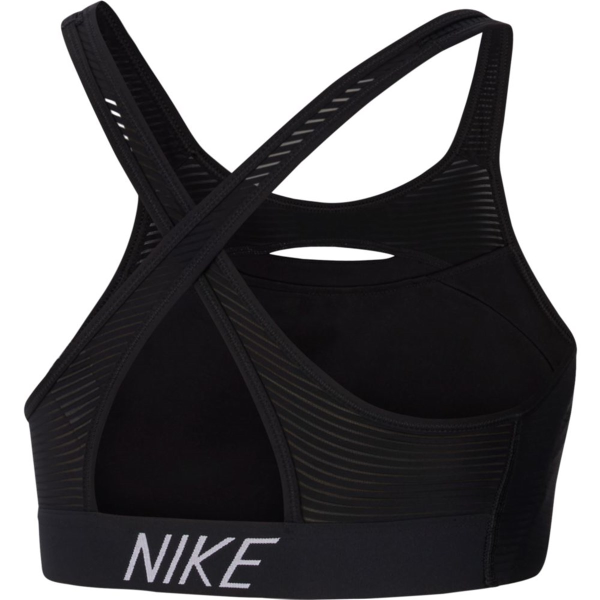 Nike Swoosh Bra Pad Shdw Strpe Kadın Büstiyer