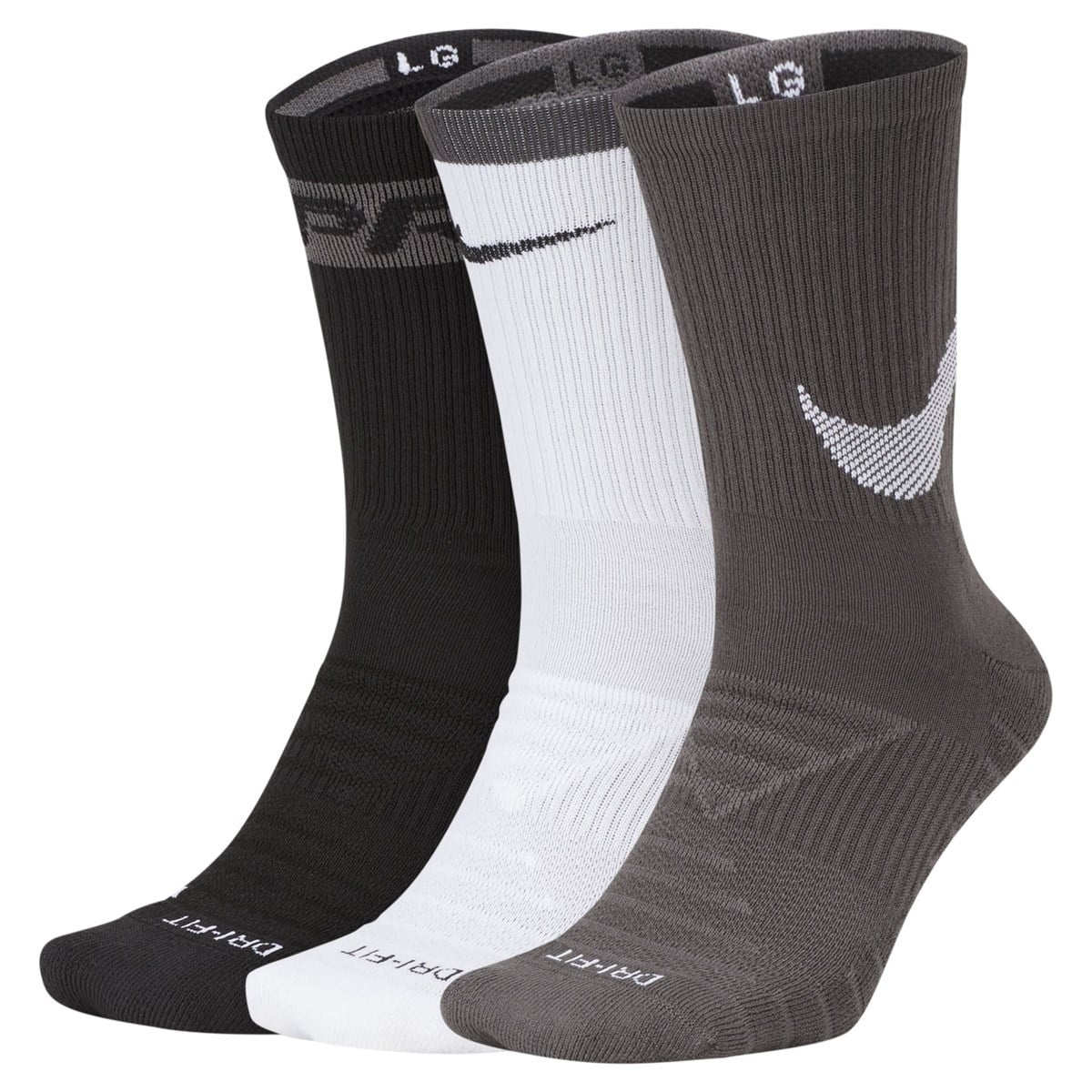 Nike U Nk Everyday Max Cush Crew 3P Erkek Çorap