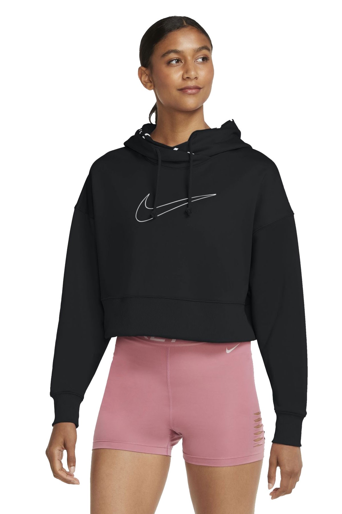 Nike W Nk Thrm All Tm Po Crop Hd Pr Kadın Sweat
