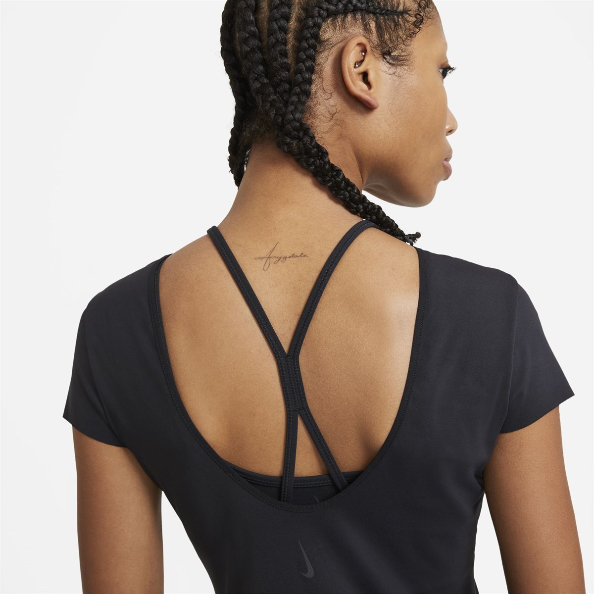 Nike W Ny Df Luxe Infınalon S/S Top Kadın Tişört