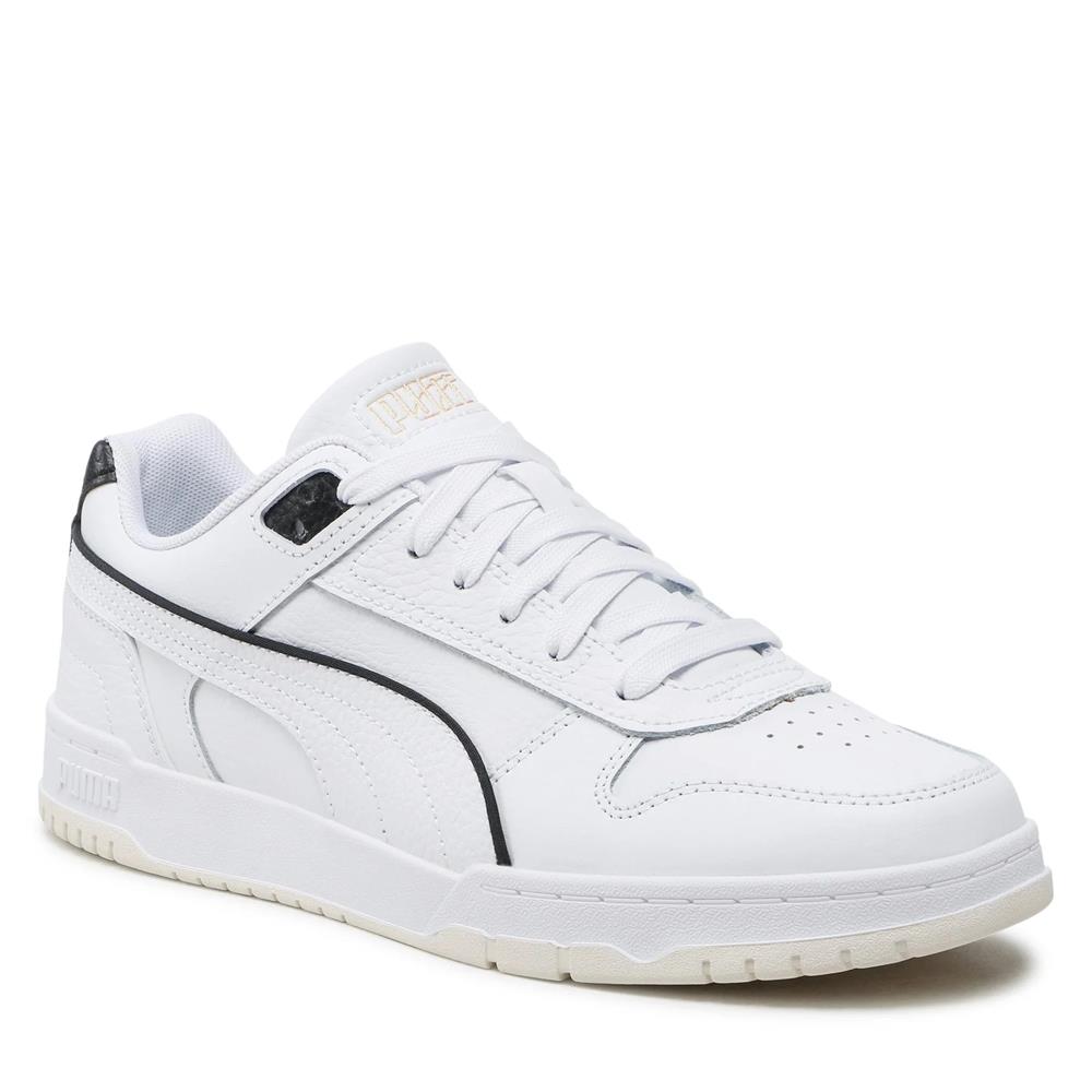 Puma RBD Game Low White-Black-Puma Unisex Spor Ayakkabısı