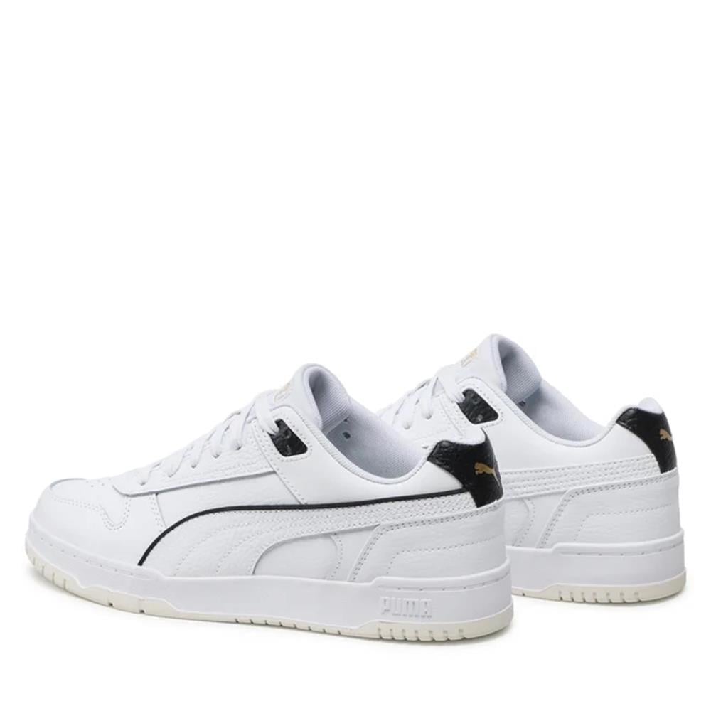 Puma RBD Game Low White-Black-Puma Unisex Spor Ayakkabısı