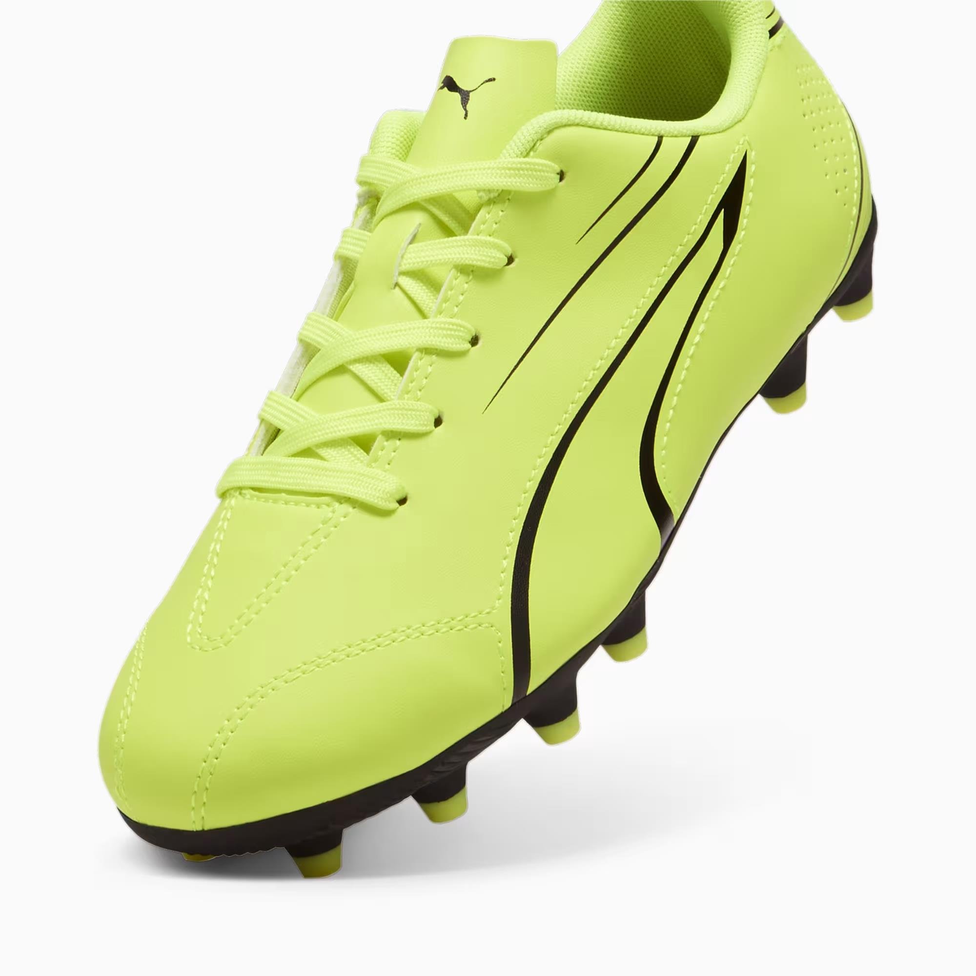 Puma Vitoria Fg/Ag Jr-Electric Lime Black Unisex Krampon 107486