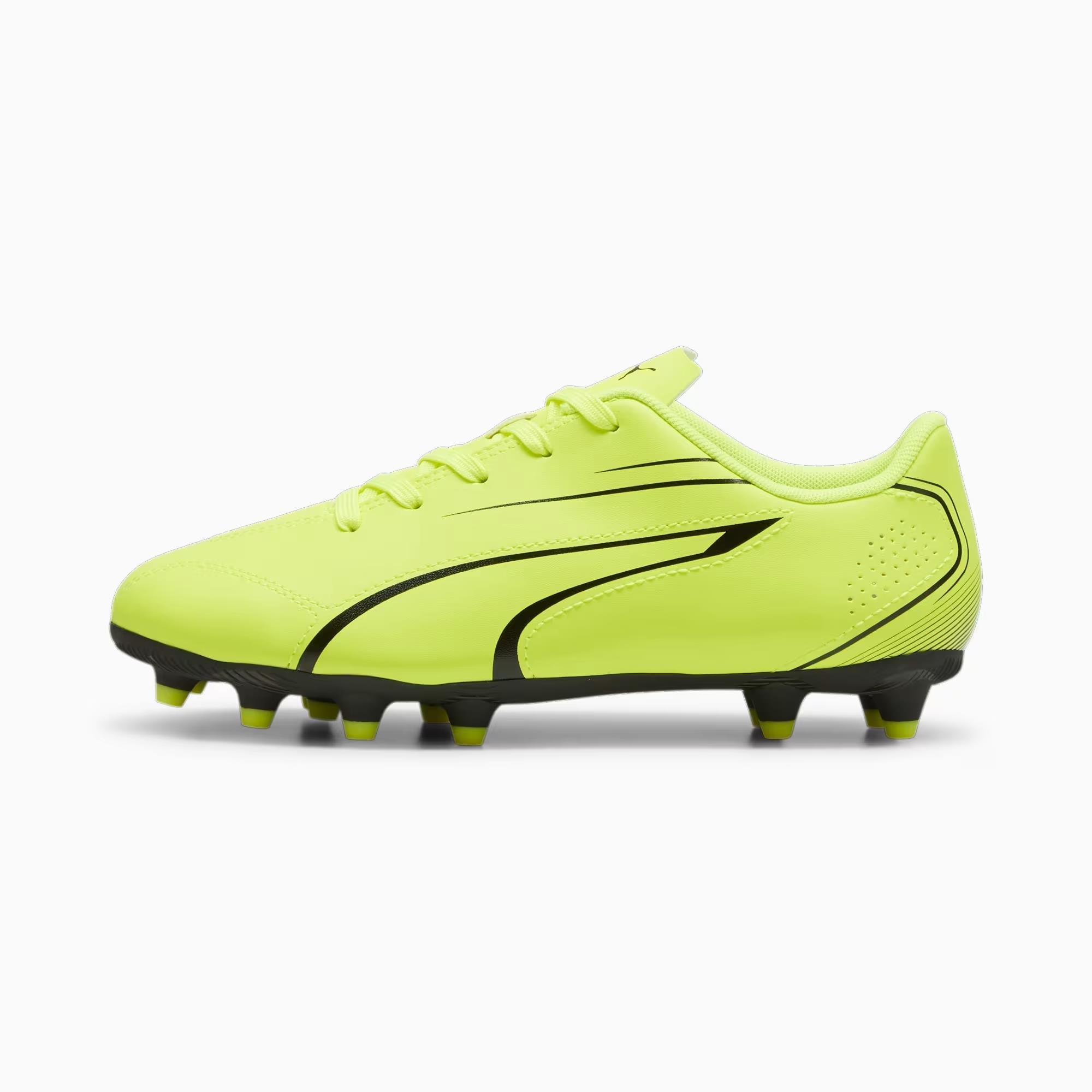 Puma Vitoria Fg/Ag Jr-Electric Lime Black Unisex Krampon 107486