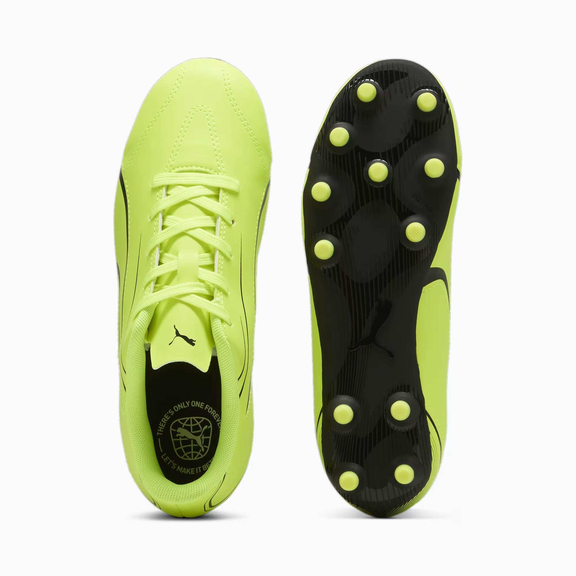 Puma Vitoria Fg/Ag Jr-Electric Lime Black Unisex Krampon 107486