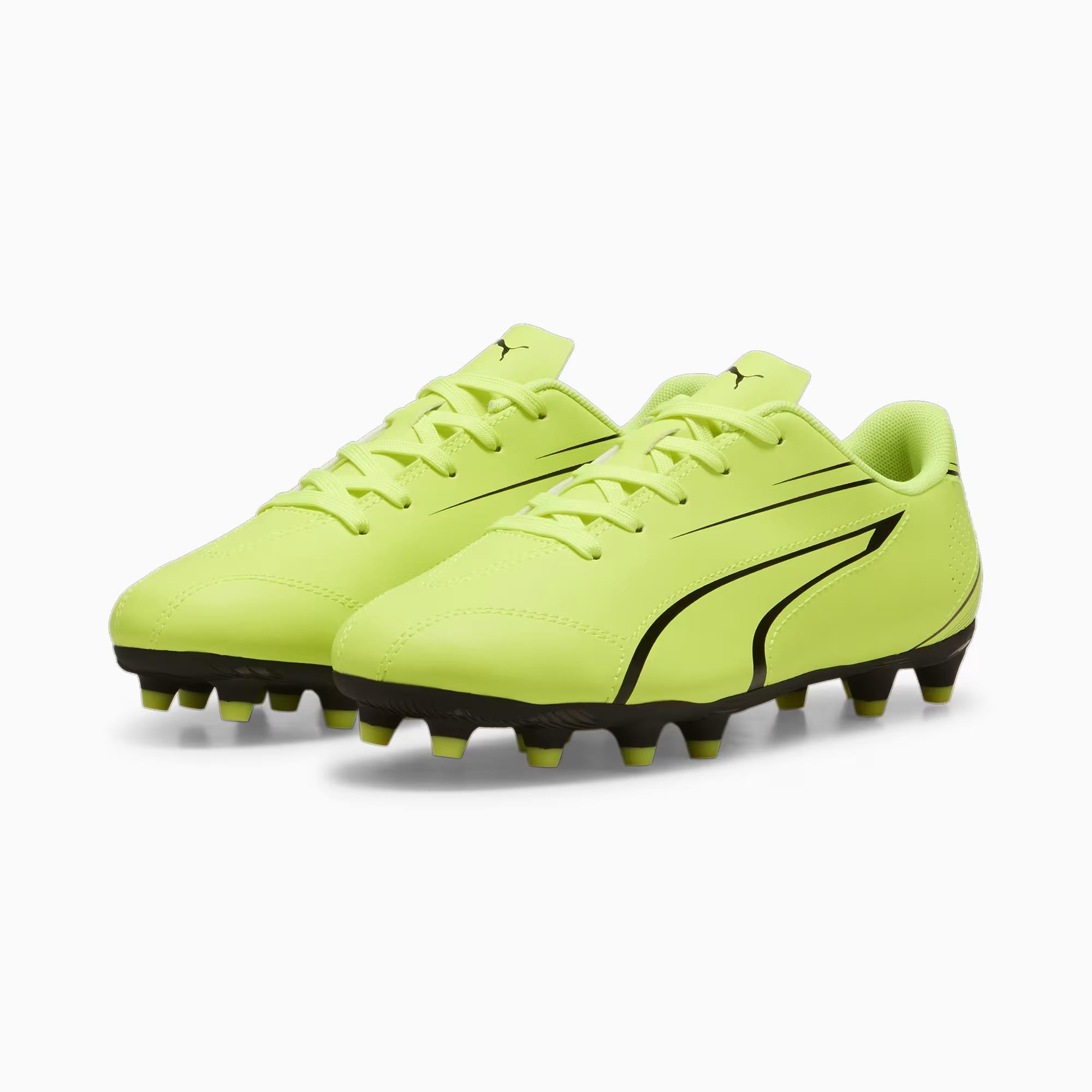 Puma Vitoria Fg/Ag Jr-Electric Lime Black Unisex Krampon 107486