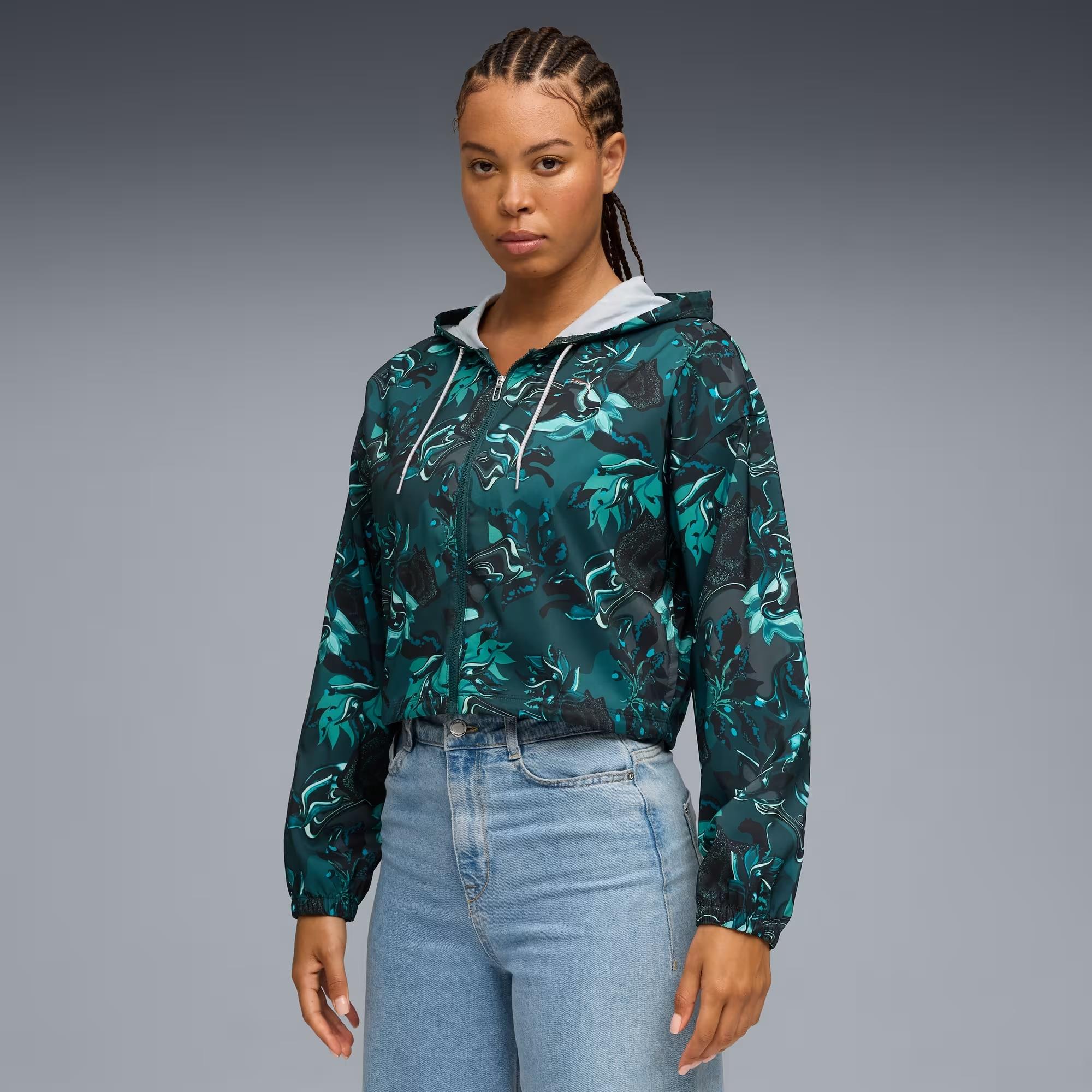 Puma W Green Terraıns Woven Jcket Kadın Ceket 527493