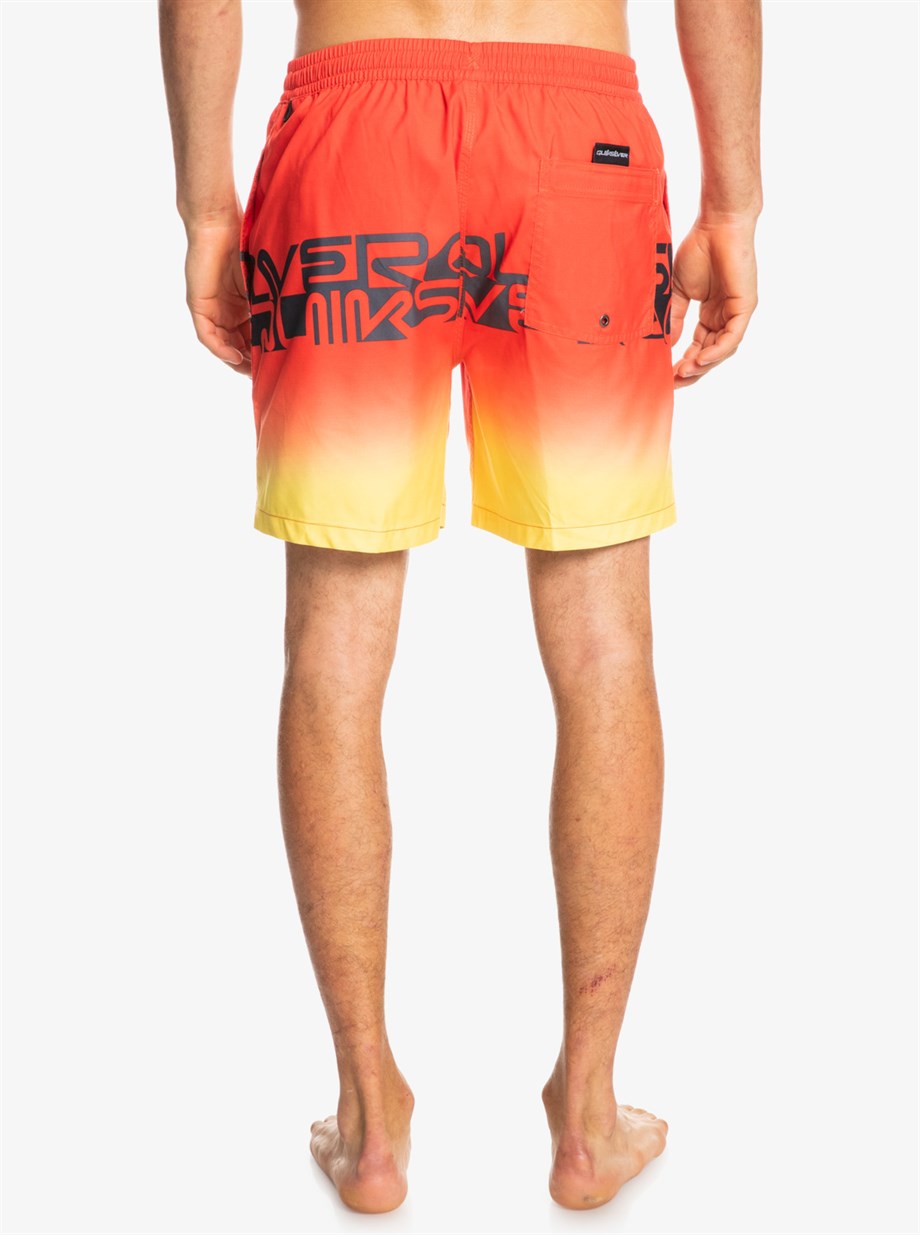 Quiksilver Wordblock Volley 17 Erkek Şort