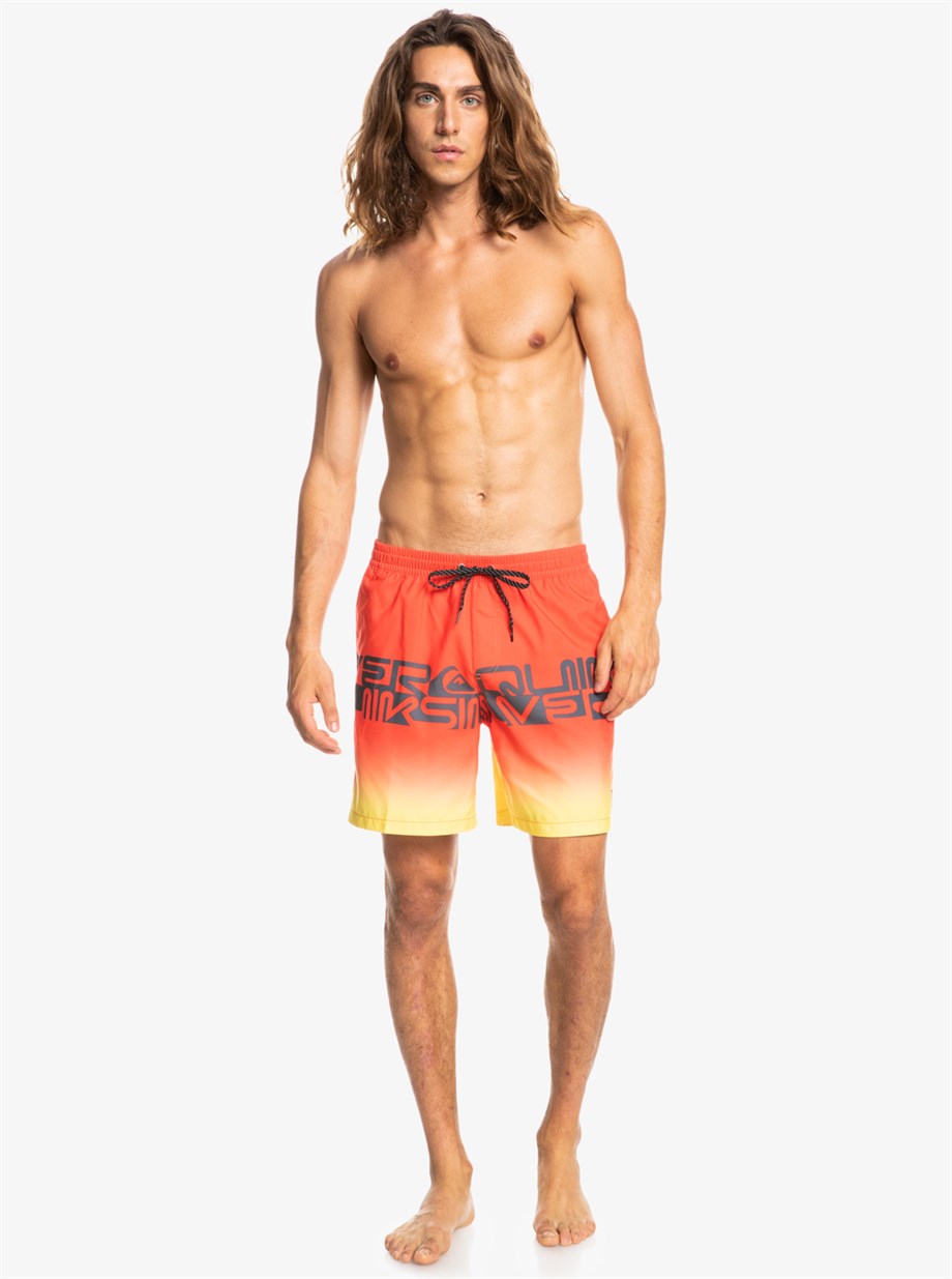 Quiksilver Wordblock Volley 17 Erkek Şort