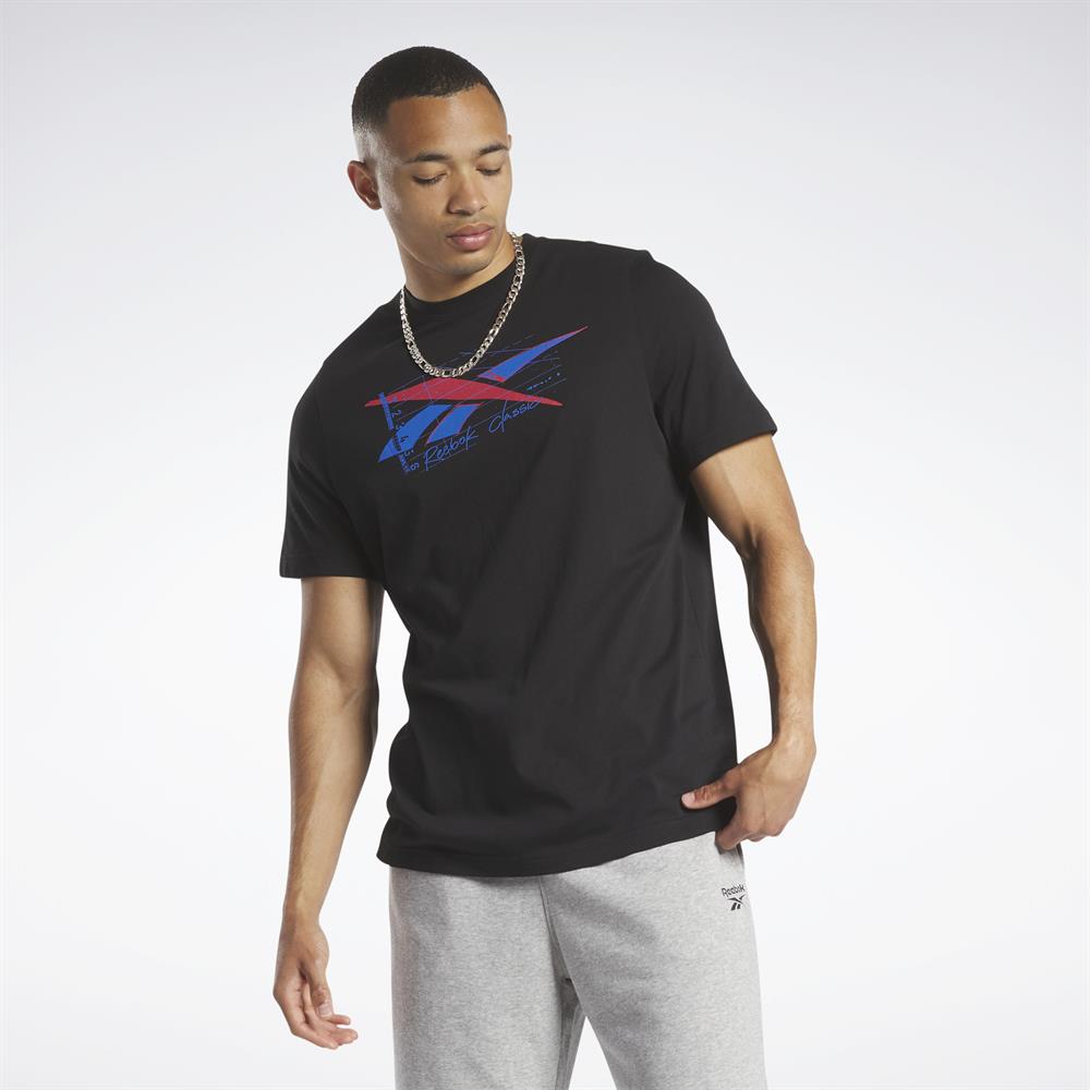 Reebok Gs Track Vector Ss Erkek Tişört
