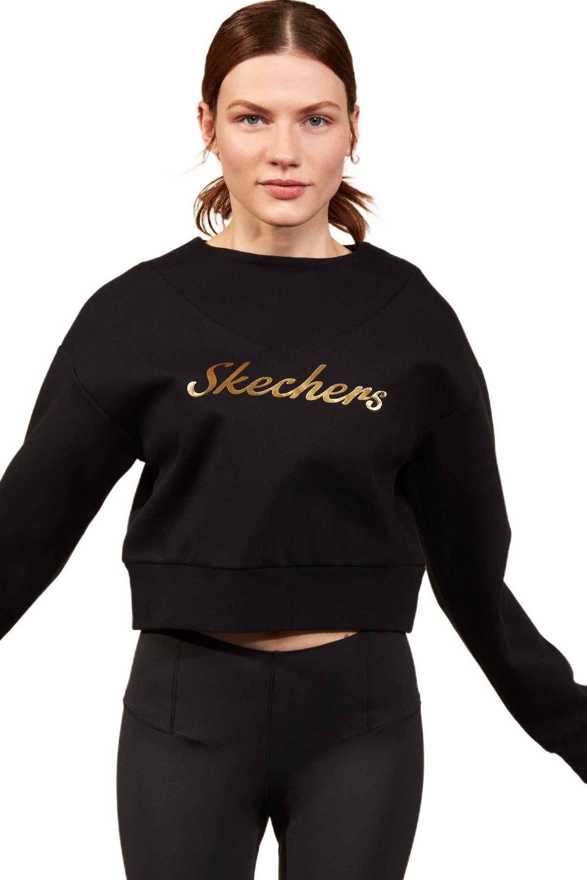 Skechers 2Xı-Lock W Crew Neck Sweatshirt Kadın Sweat