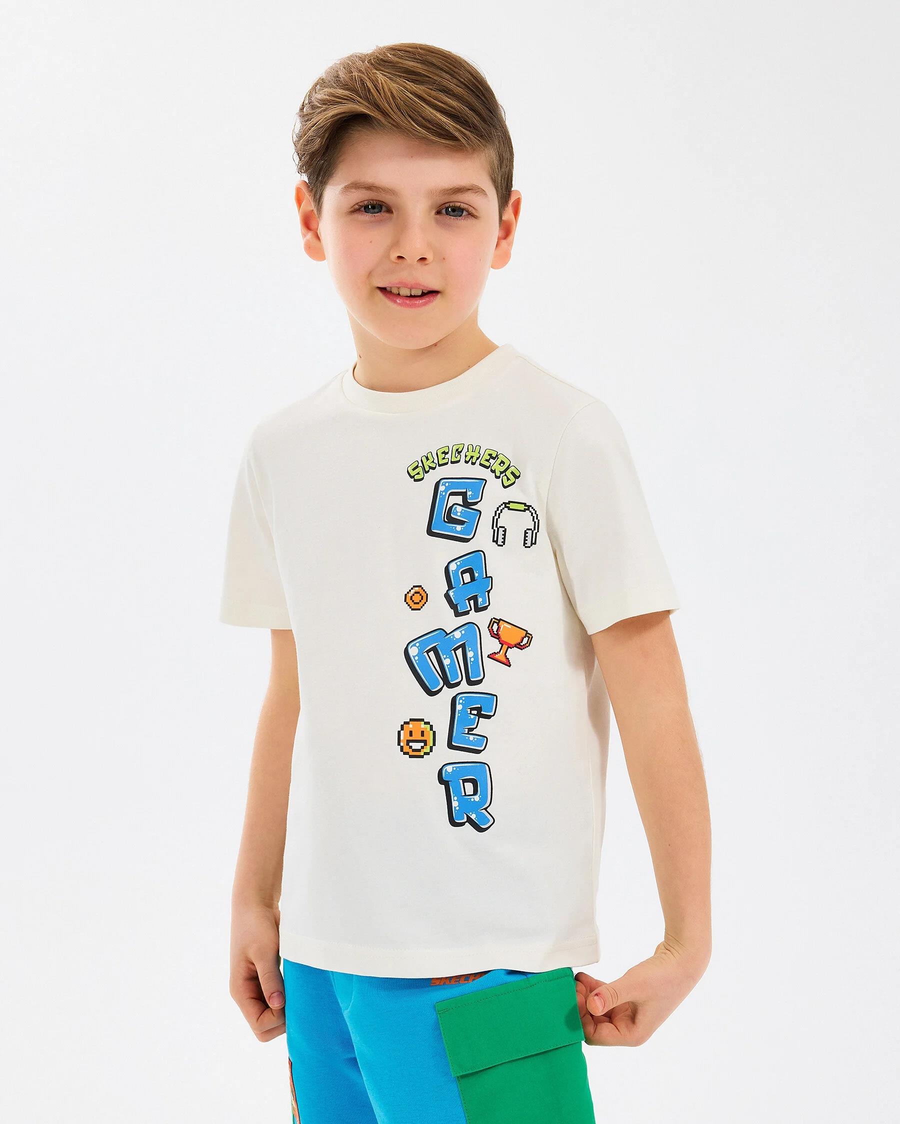 Skechers B Graphic Tee T-Shirt Çocuk Tişört SK2510028