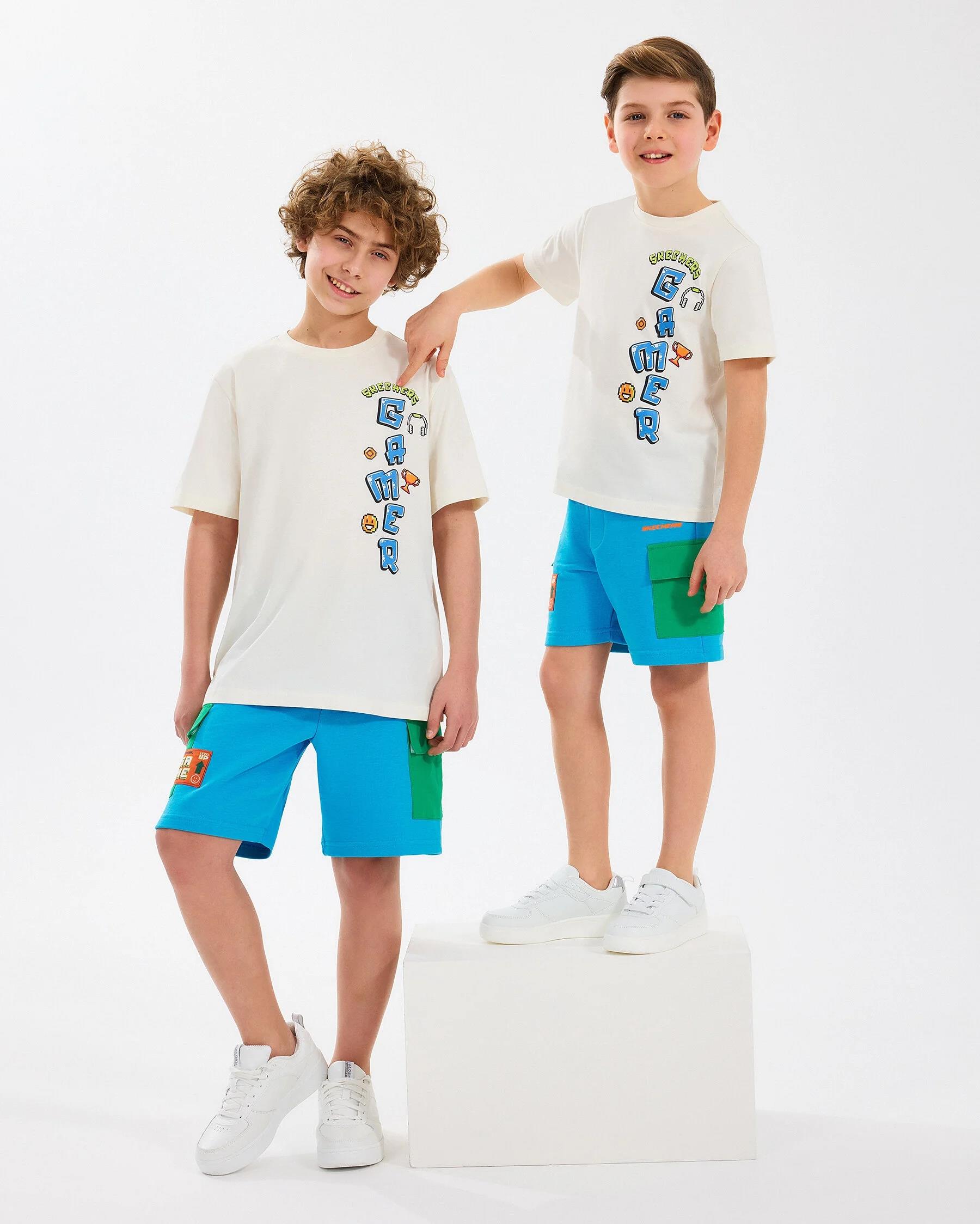 Skechers B Graphic Tee T-Shirt Çocuk Tişört SK2510028