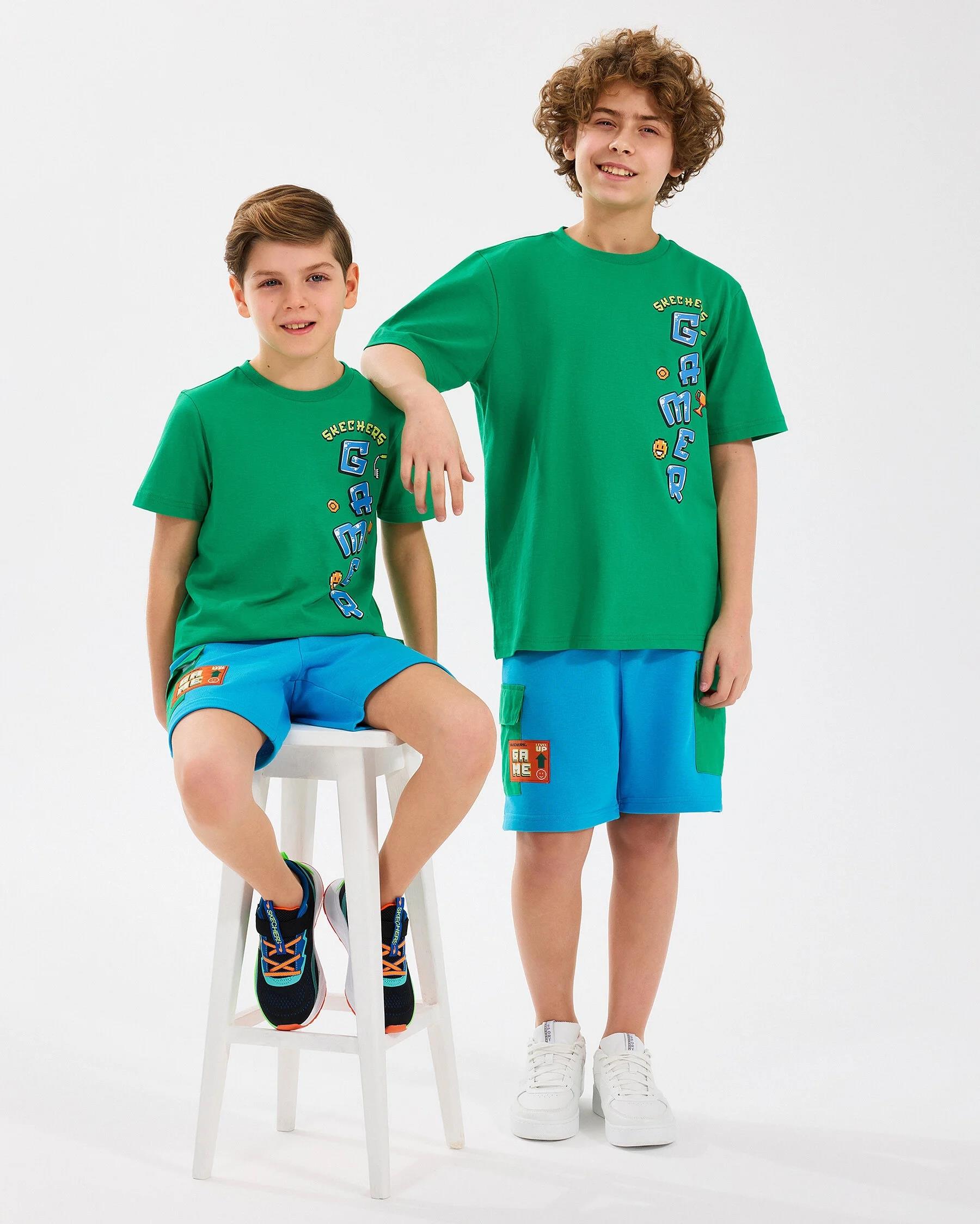 Skechers B Graphic Tee T-Shirt Çocuk Tişört SK2510028