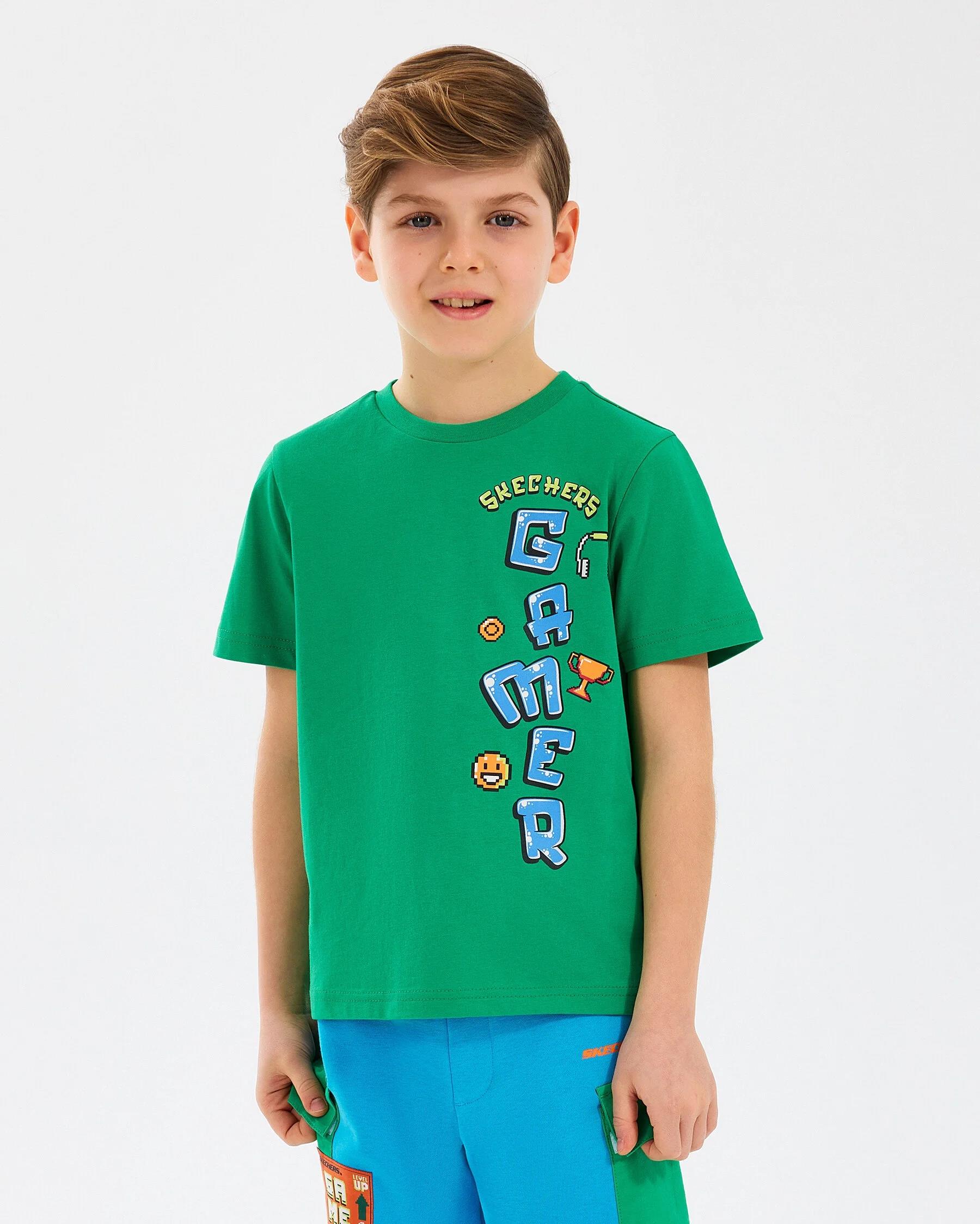 Skechers B Graphic Tee T-Shirt Çocuk Tişört SK2510028