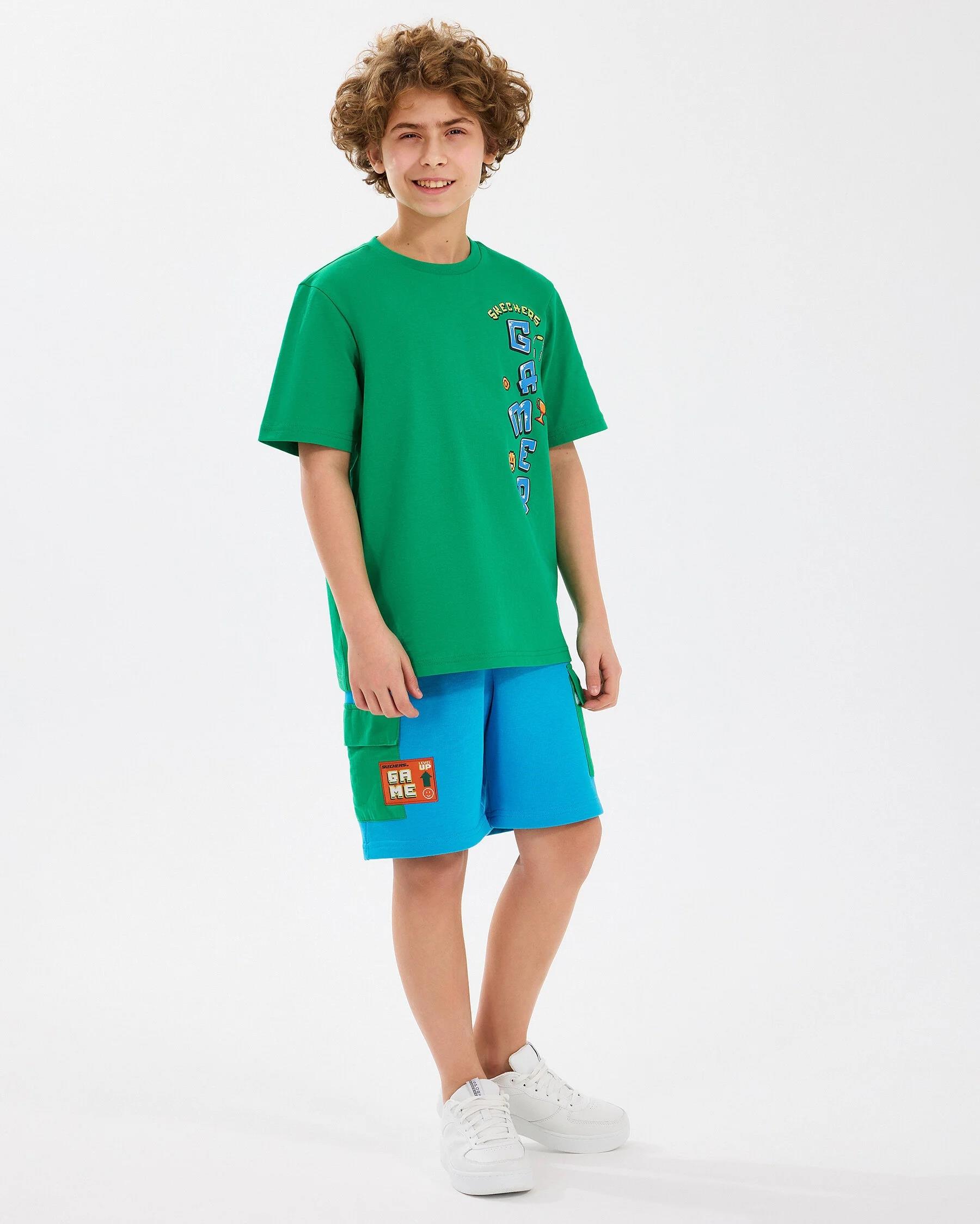Skechers B Graphic Tee T-Shirt Çocuk Tişört SK2510028