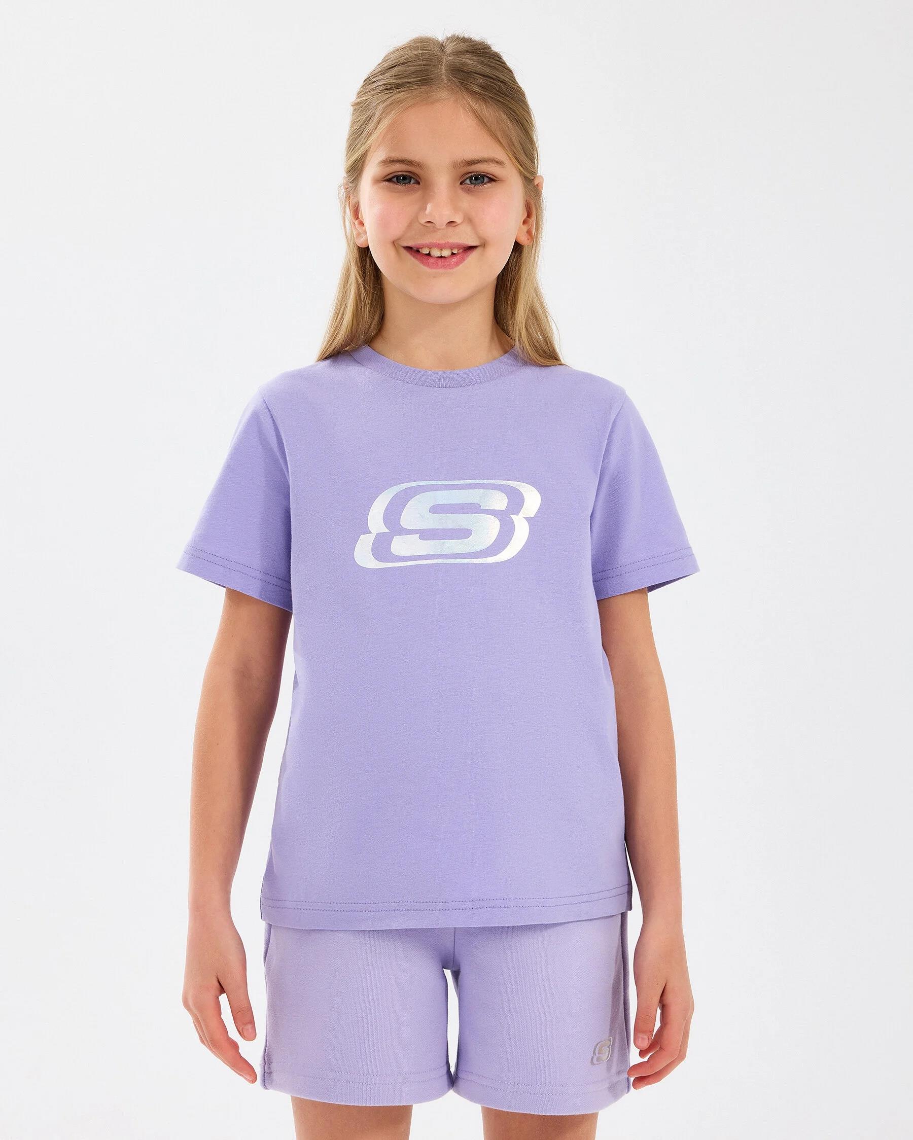 Skechers Essential G Short Sleeve  T-Shirt Çocuk Tişört SK232139