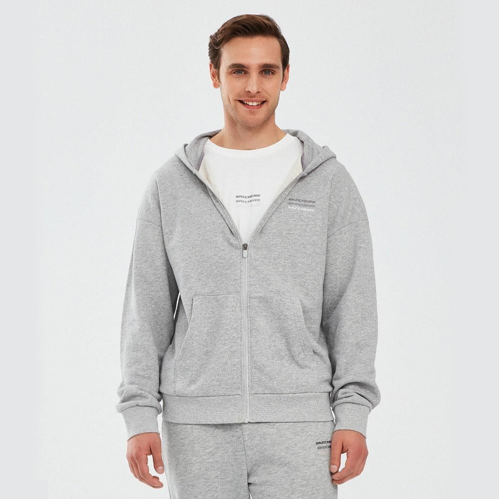Skechers Essential M Full Zip Hoodie Sweatshirt Erkek Sweat S232233