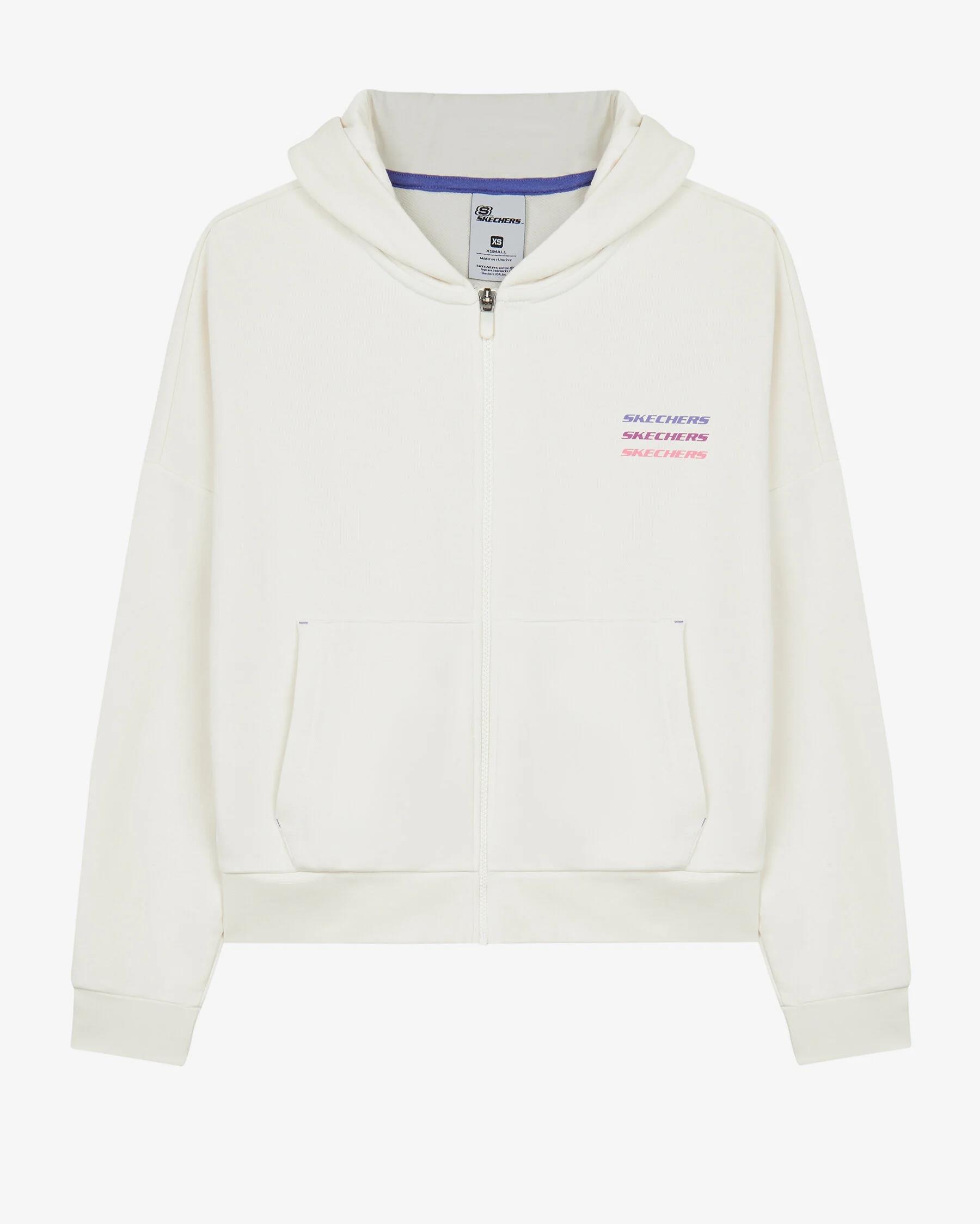 Skechers Essential W Full Zip Hoodie Sweatshirt Kadın Sweat S232242