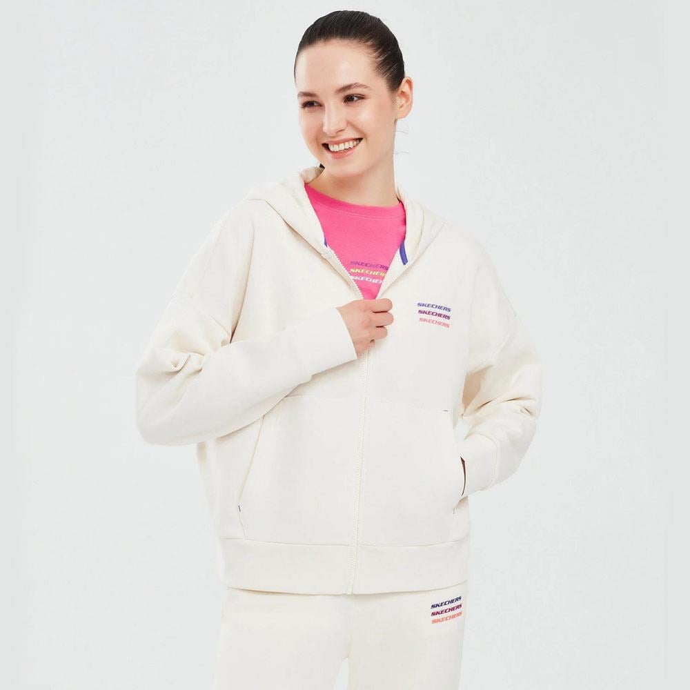 Skechers Essential W Full Zip Hoodie Sweatshirt Kadın Sweat S232242