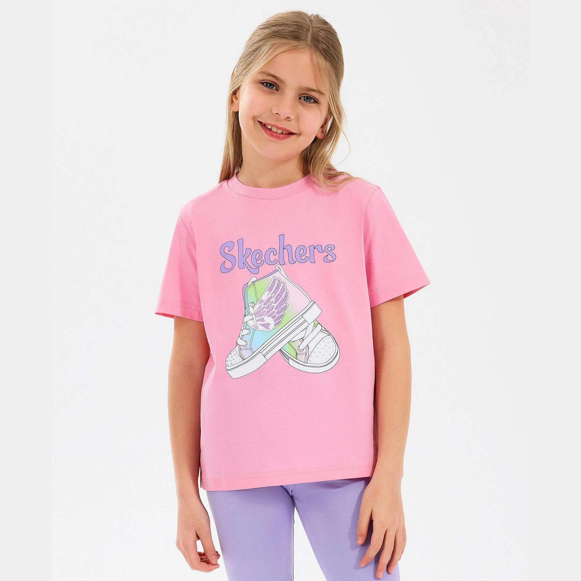Skechers G Graphic Tee T-Shirt Çocuk Tişört SK2510019